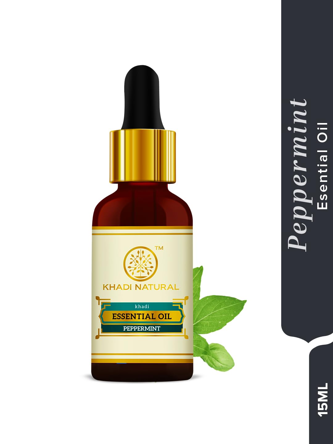 Khadi Natural Herbal Peppermint Essential Oil, 15ml – view 7