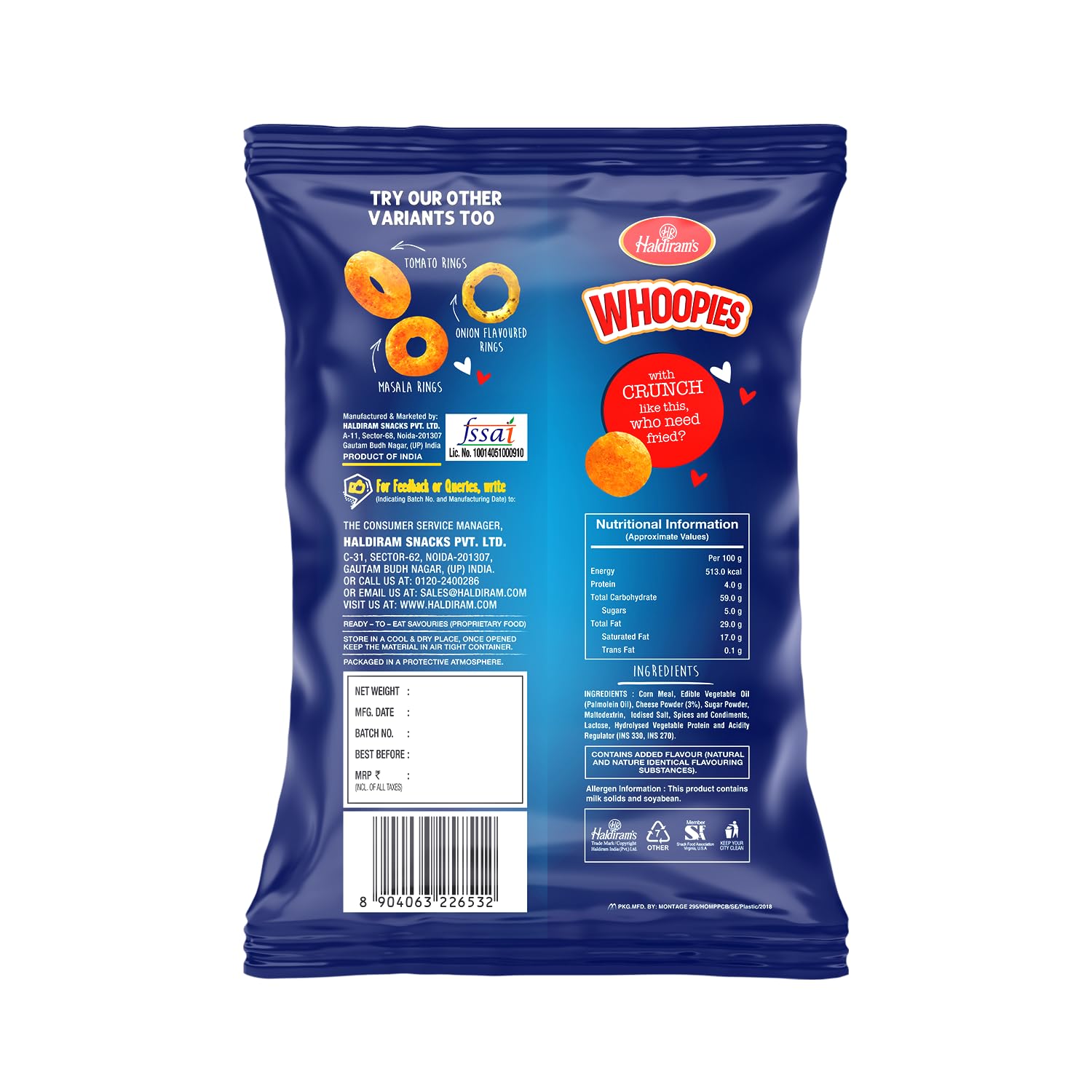 Haldiram's Whoopies Cheezi Balls 45 g – view 2