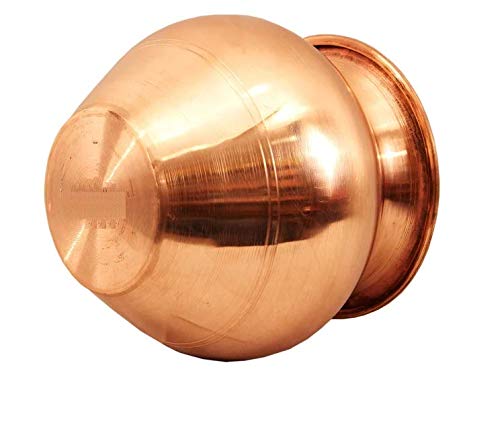 Kanshita's Rasoiware Handmade 100% Copper Lota – view 3