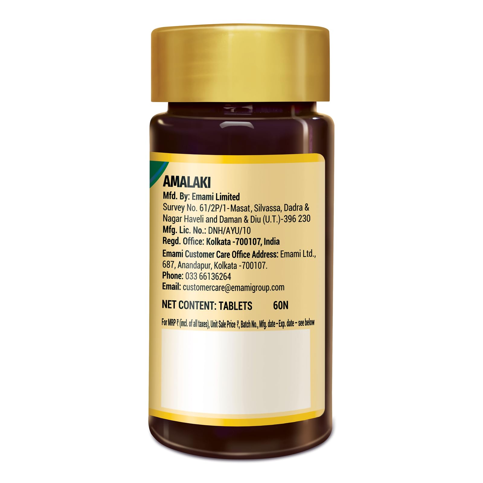 Zandu Amalaki Tablets with 100% Pure Amalaki Extract for Enhanced Immunity & Wellness – view 2