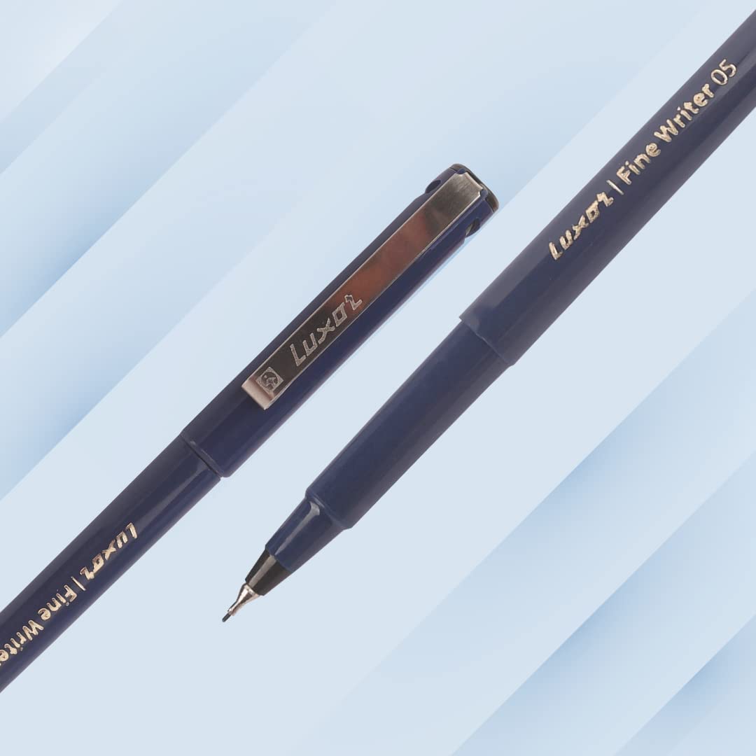 Luxor Fine Writer Black Color (pack Of 10 Pen) – view 2