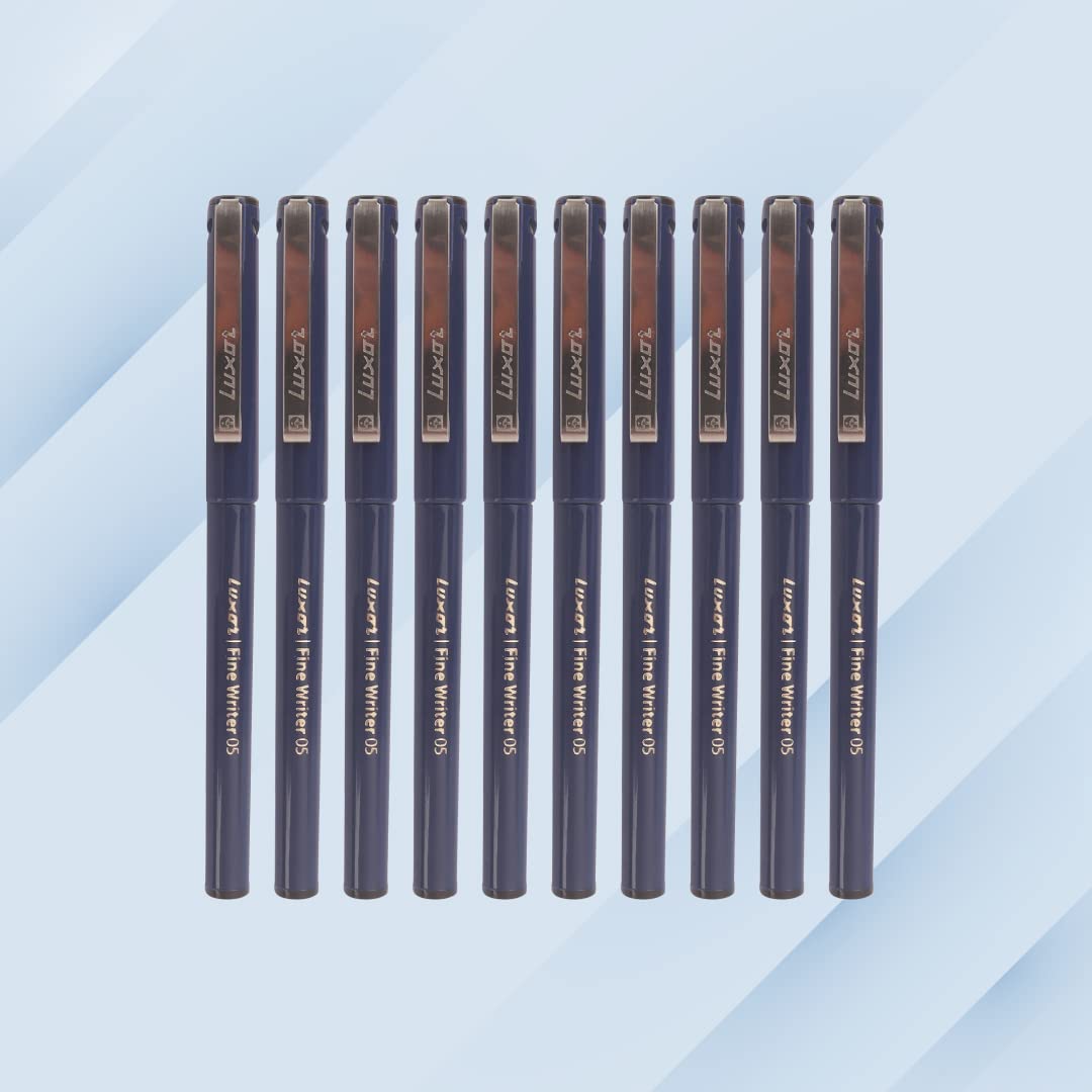 Luxor Fine Writer Black Color (pack Of 10 Pen) – view 4