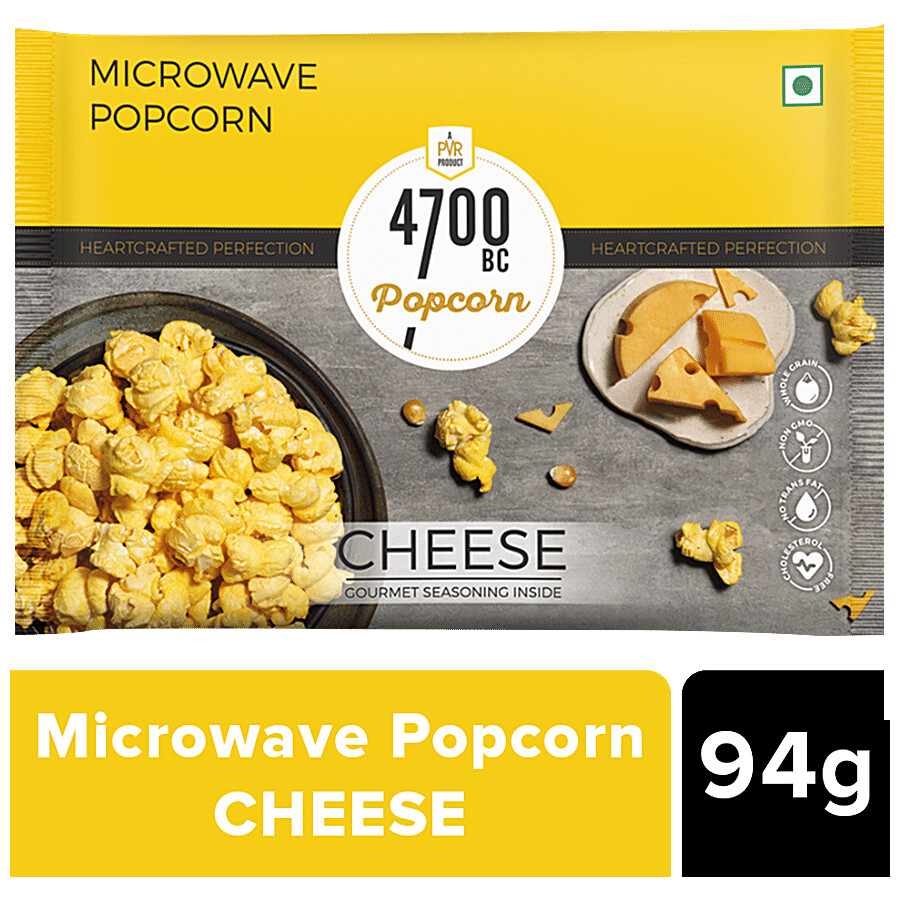 4700BC cheese popcorn bag for standard microwave preparation