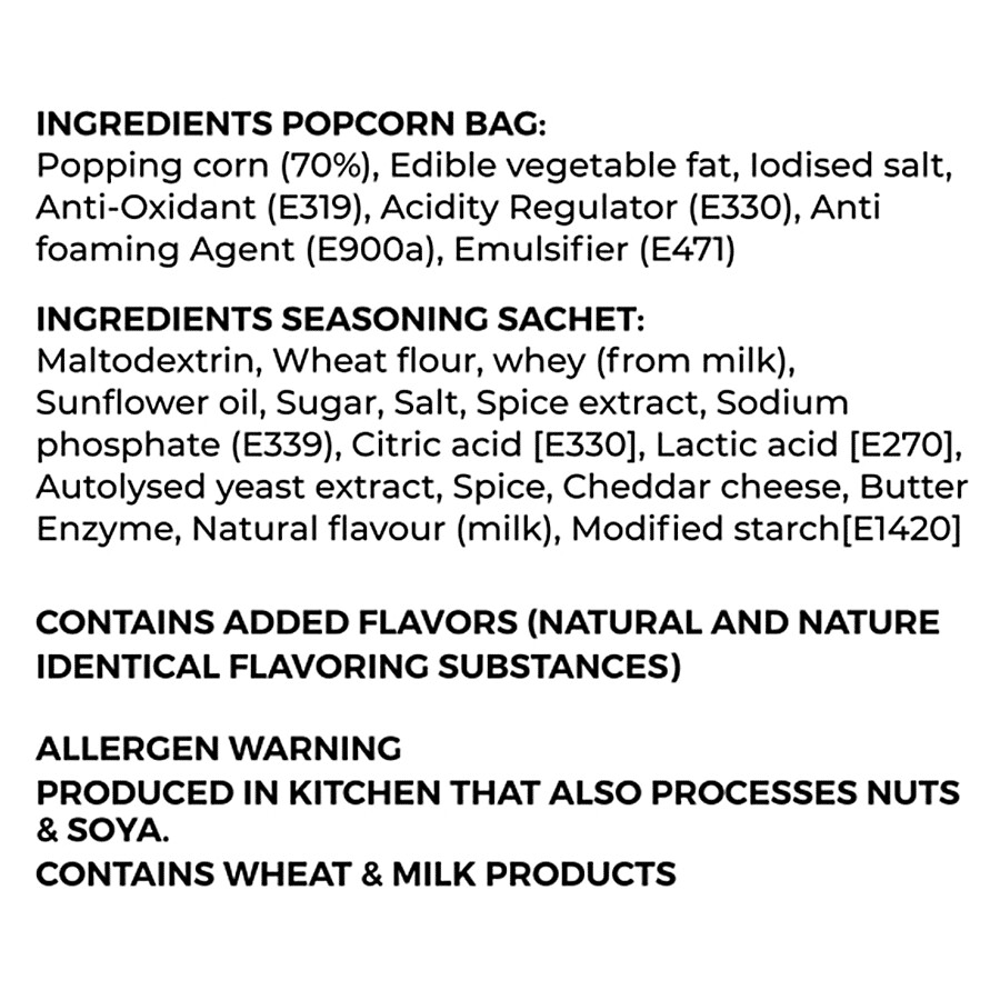 4700BC Microwave Popcorn - Cheese 94 g – view 4