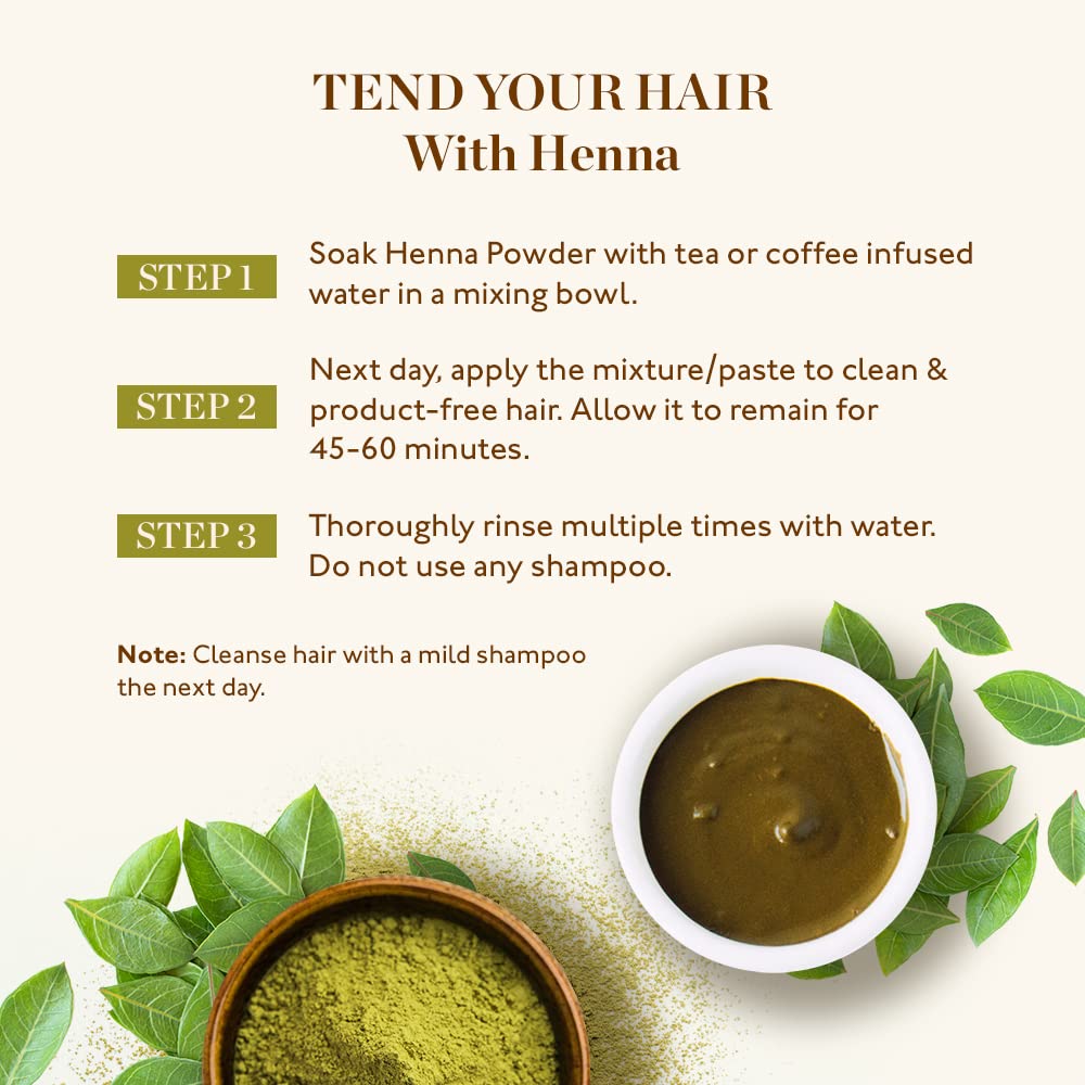 Kama Ayurveda 100% Organic Henna Powder, 100g - Brown – view 5