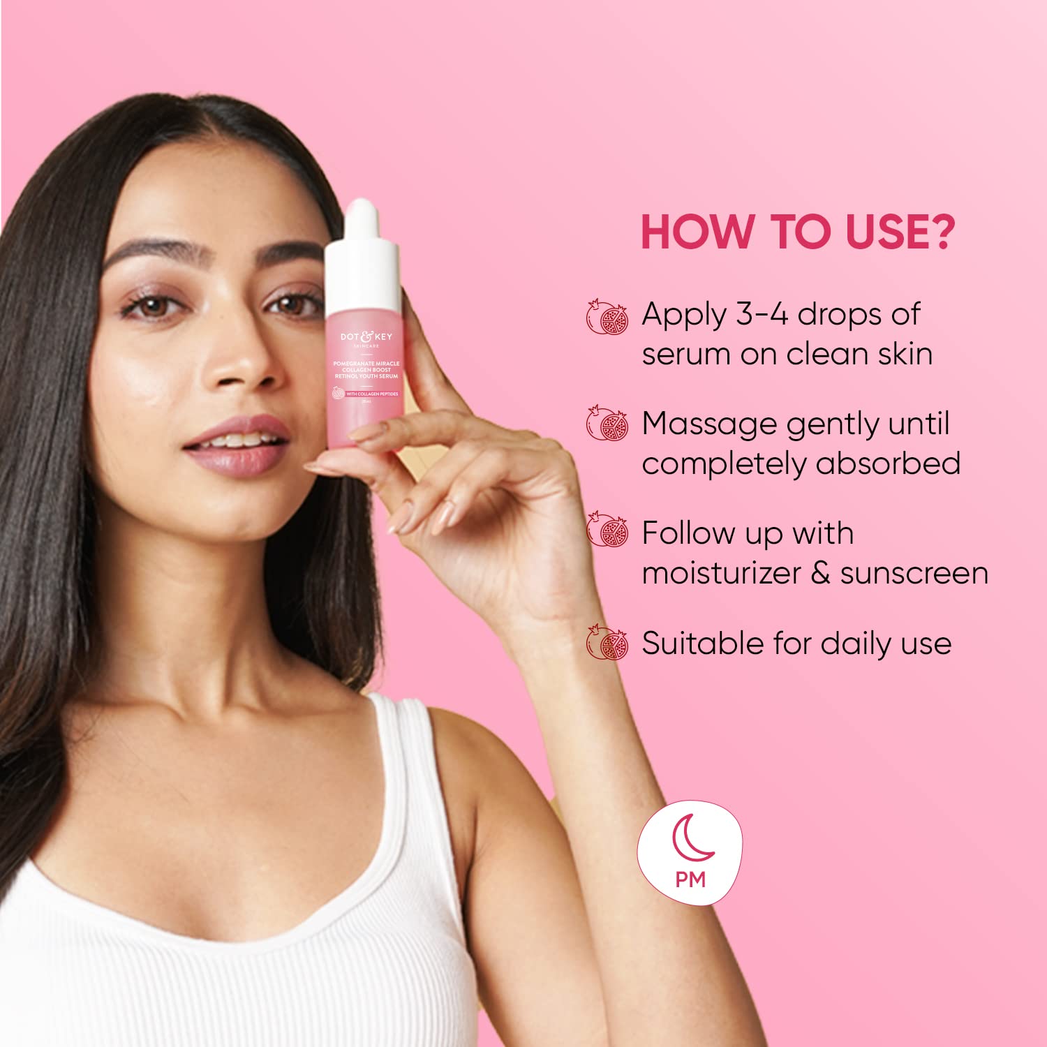 Dot & Key 0.9% Retinol Serum for Face with Pomegranate – view 6