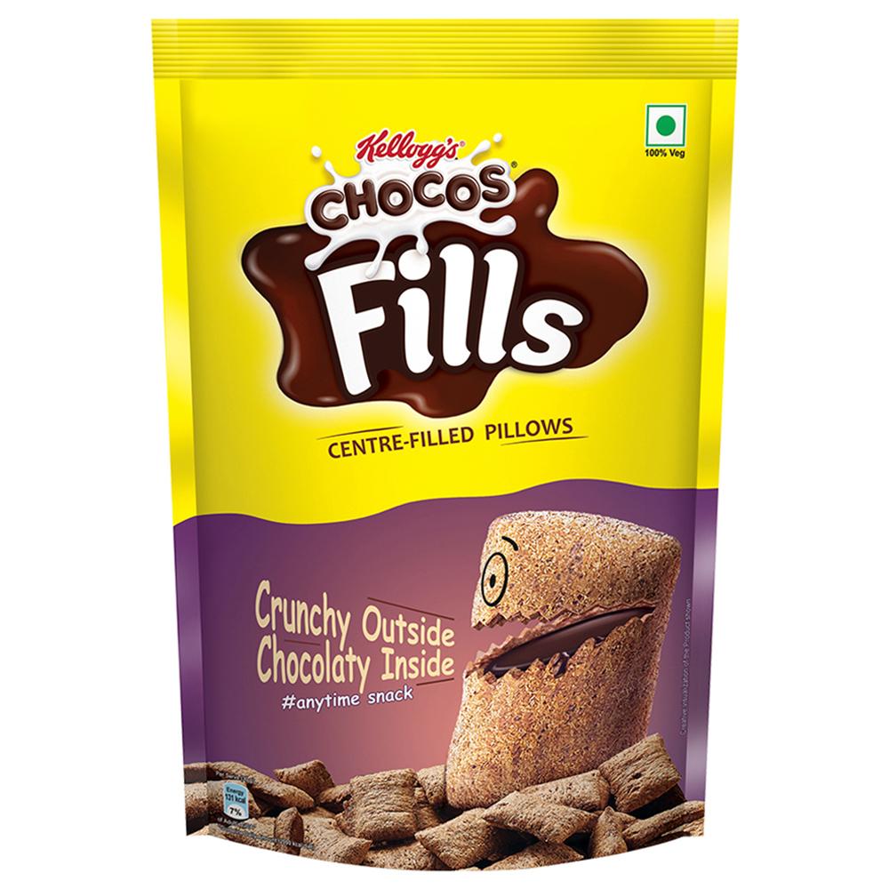 Three Kellogg's Chocos Fills 180 g cereal snack bags