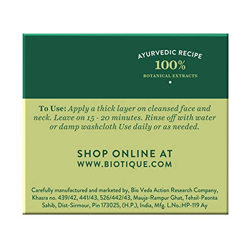 Biotique Pistachio Anti Ageing Nourishing Face Pack for All Skin Types, 50gm – view 5