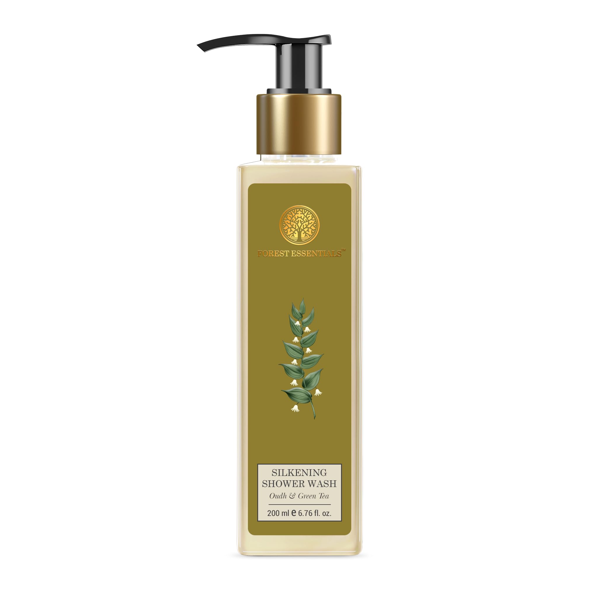 Forest essentials Silkening Shower Wash Mashobra Honey & Vanilla,200 ml & Silkening Shower Wash Oudh & Green Tea – view 6