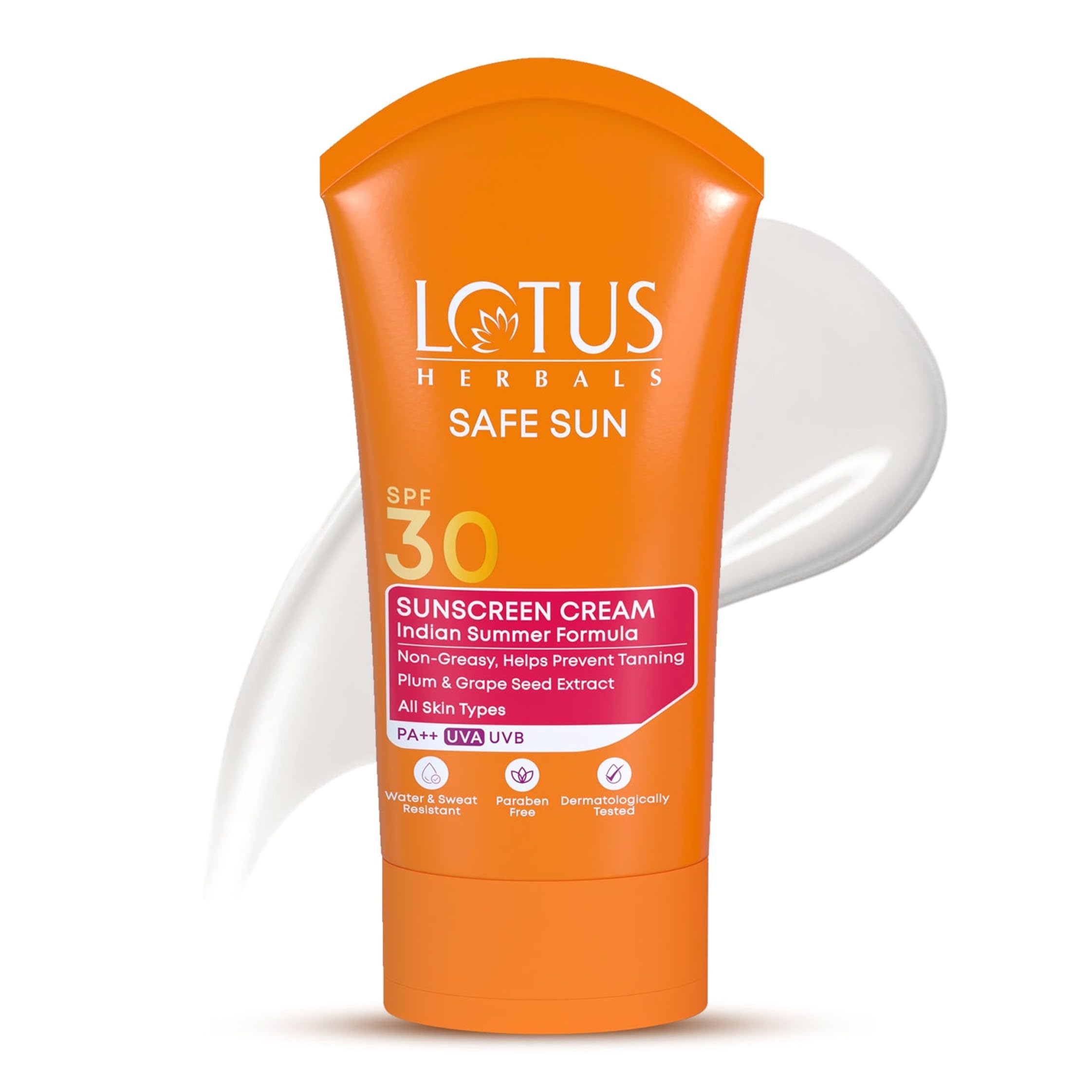 Lotus Herbals Safe Sun sunscreen cream with black plum extract