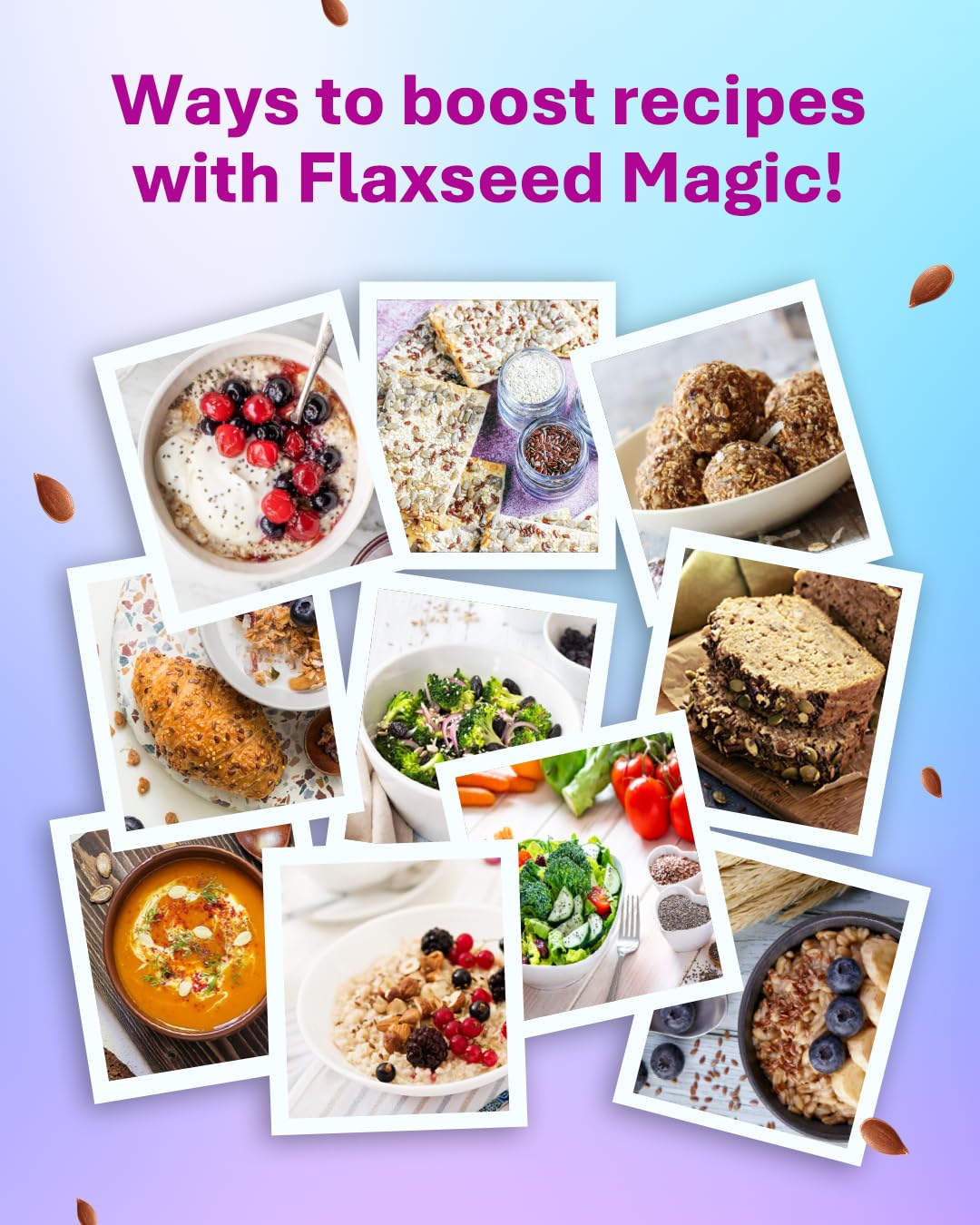 True Elements Flax Seeds 500g - Alsi Seeds – view 8