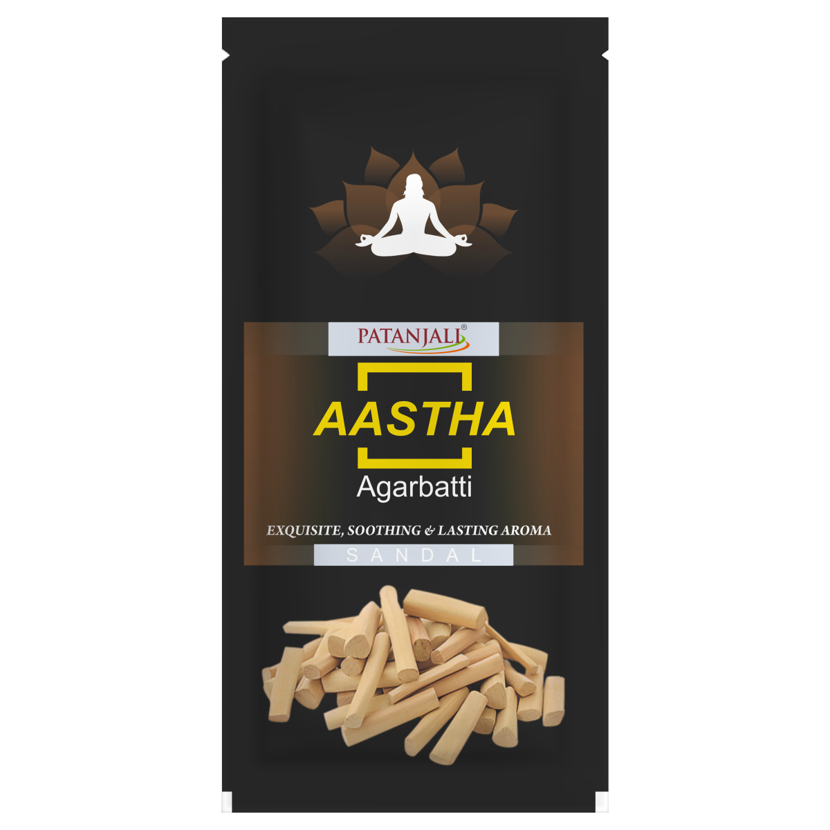 Aastha Agarbatti Sandal 150 g – view 1