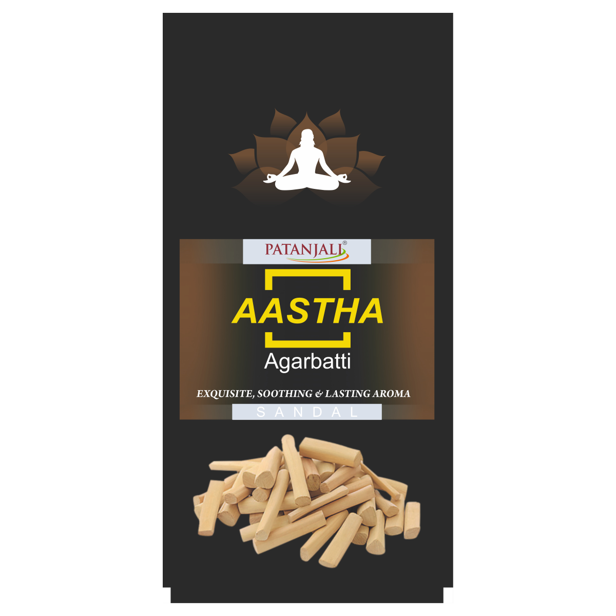Aastha Agarbatti Sandal 150 g – view 5