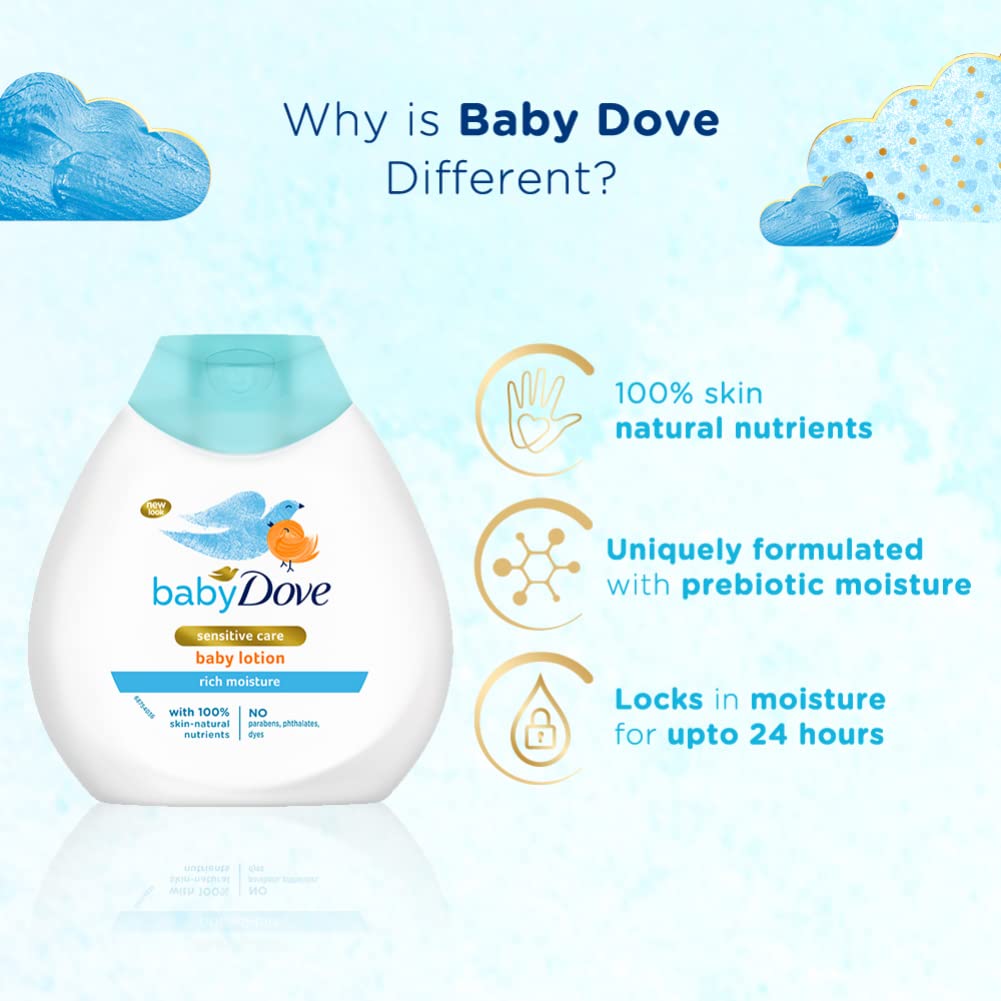 Baby Dove Rich Moisture Baby Lotion 200 ml – view 4