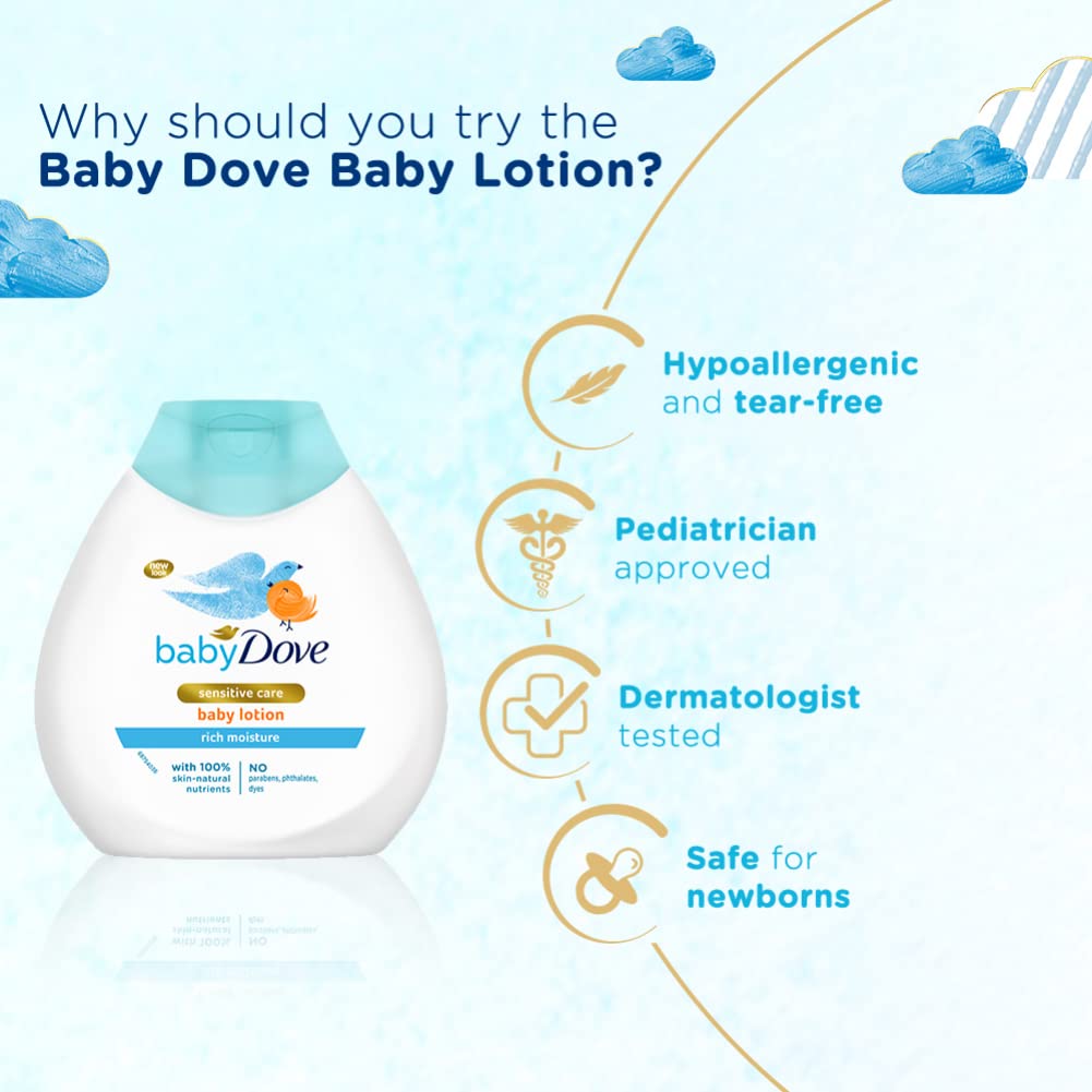 Baby Dove Rich Moisture Baby Lotion 200 ml – view 5