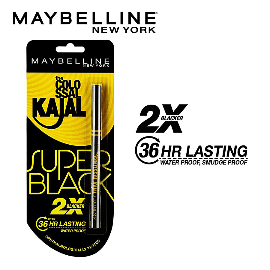 Maybelline New York Colossal Kajal - Super Black 0.35 g – view 3