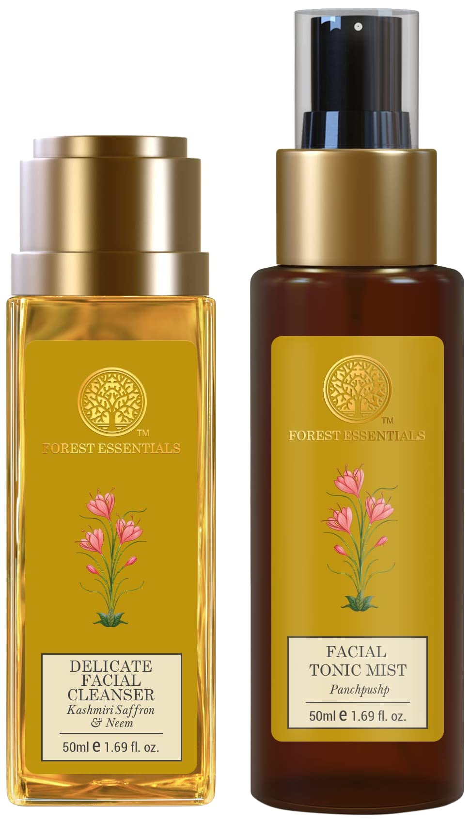Forest Essentials floral facial tonic mist spray for oily skin