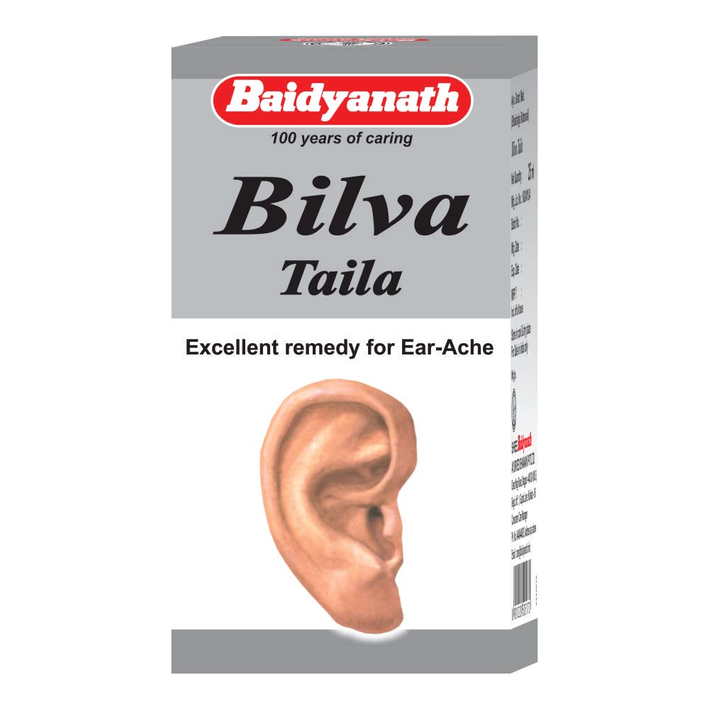Two 25 ml bottles of Baidyanath Bilva Ayurvedic oil