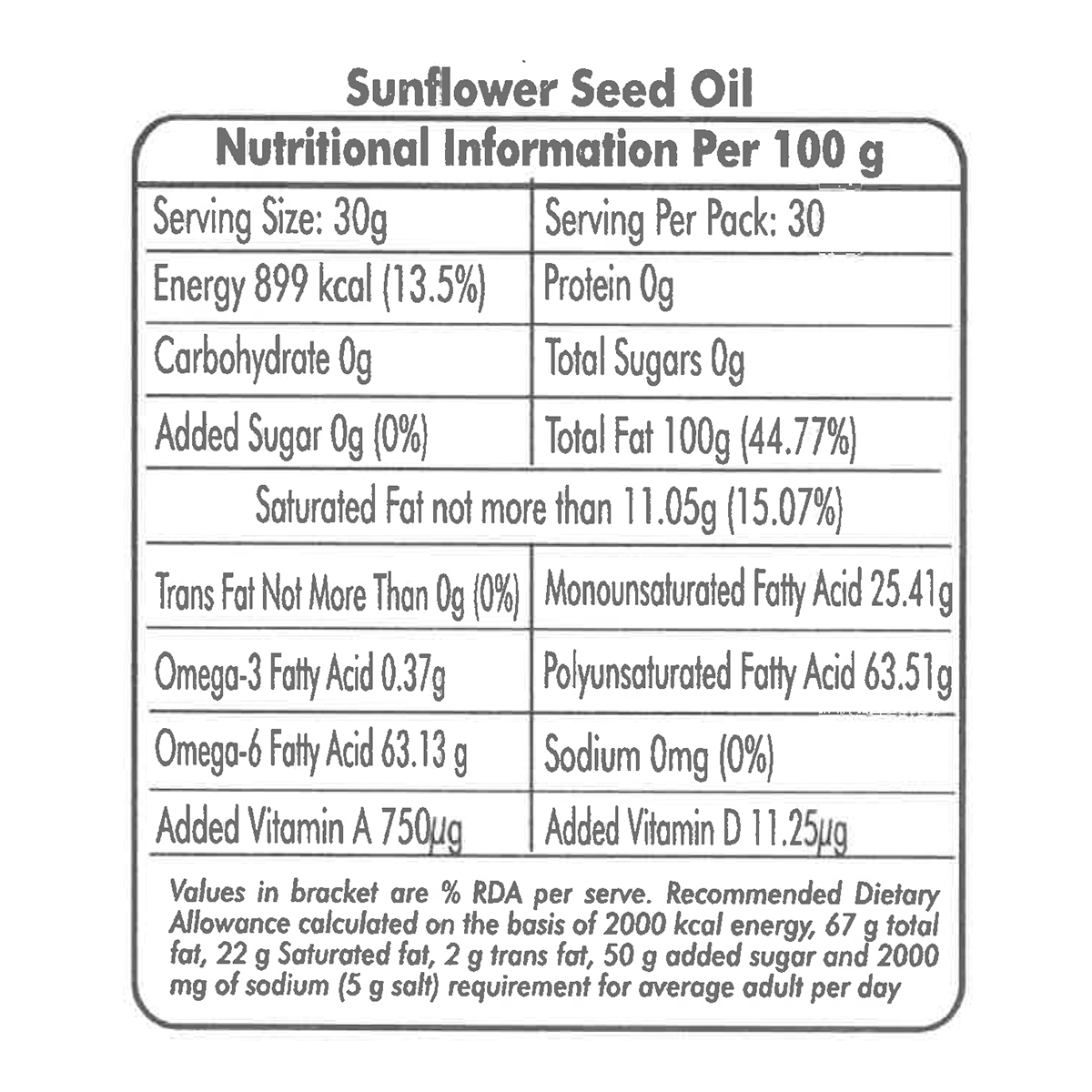 Patanjali Sunflower Oil Pouch 1 ltr – view 4