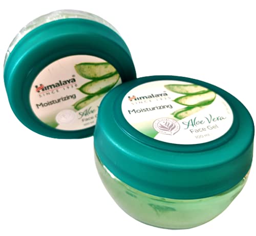 Himalaya moisturizing aloe vera face gel 100ml for soft skin
