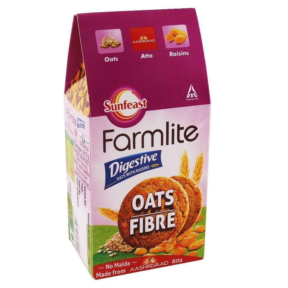 Sunfeast Farmlite Active Oats Biscuits With Raisins 150 G – view 4