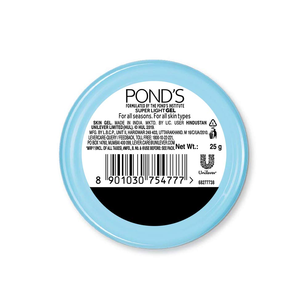 Pond's Super Light Gel Moisturiser, Oil-Free Moisturiser, 25g – view 3