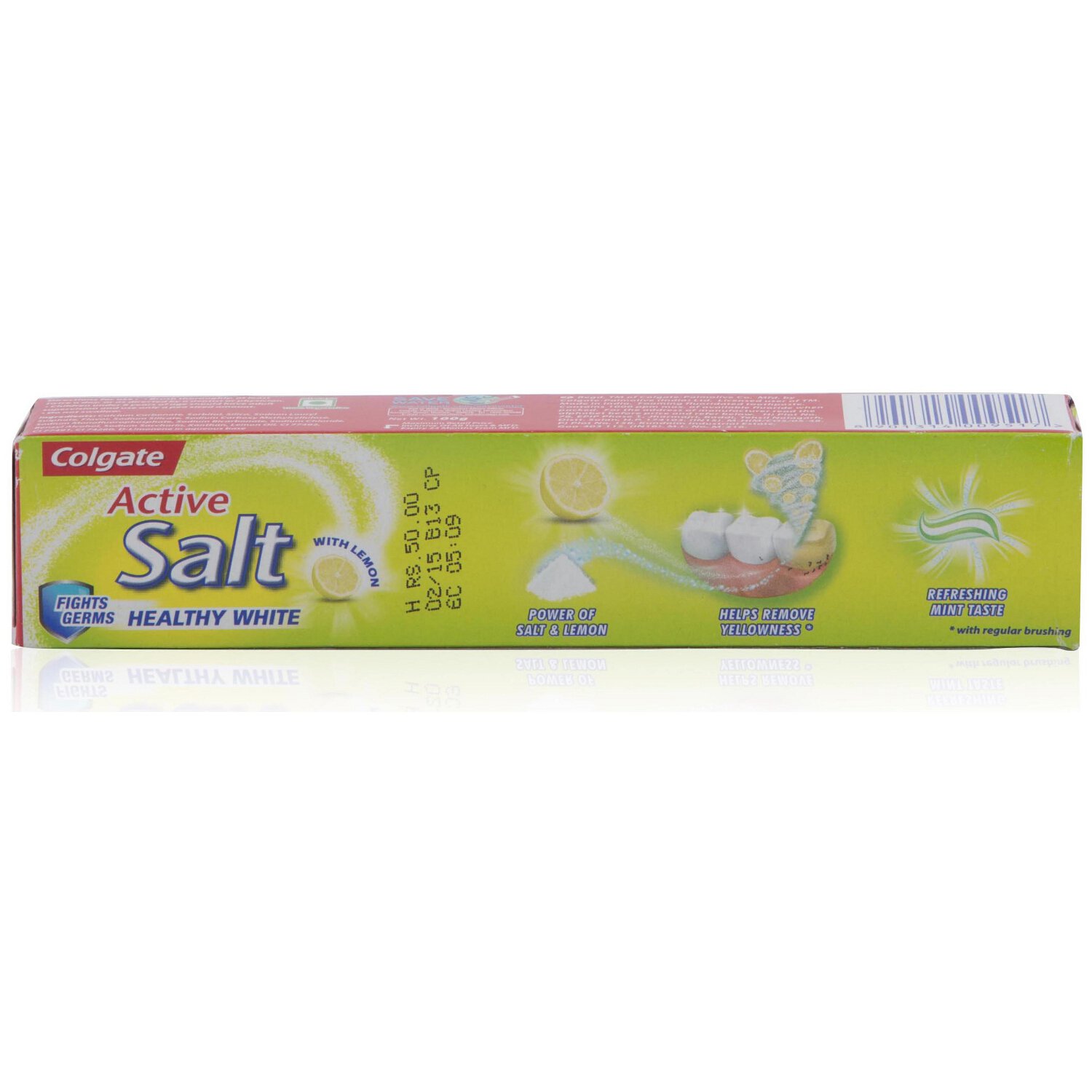 Colgate Active Salt Toothpaste - Anticavity (Lemon), 100 g Tube – view 2