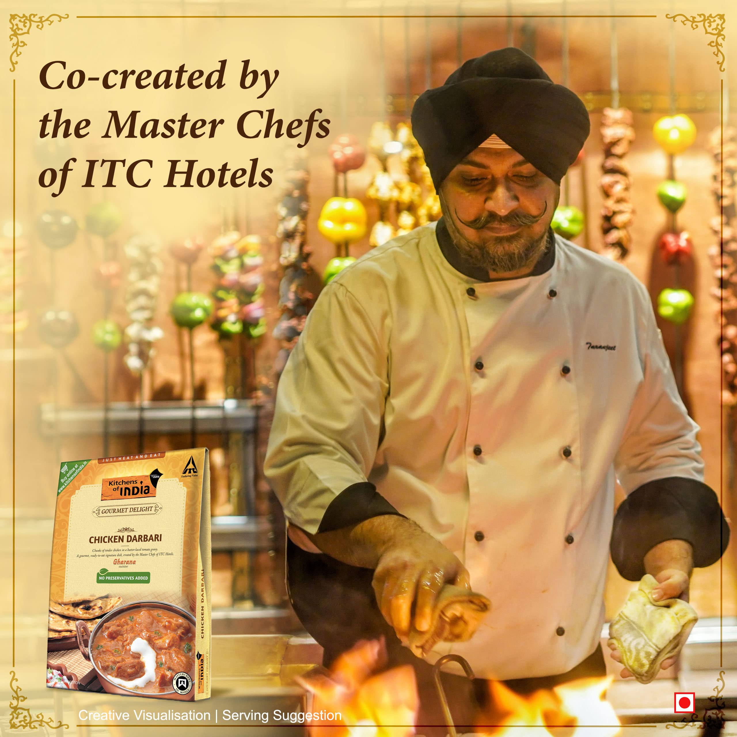 Kitchens of India Chicken Darbari, ITC Ready to Eat Indian Dish, Just Heat and Eat, 285g – view 3