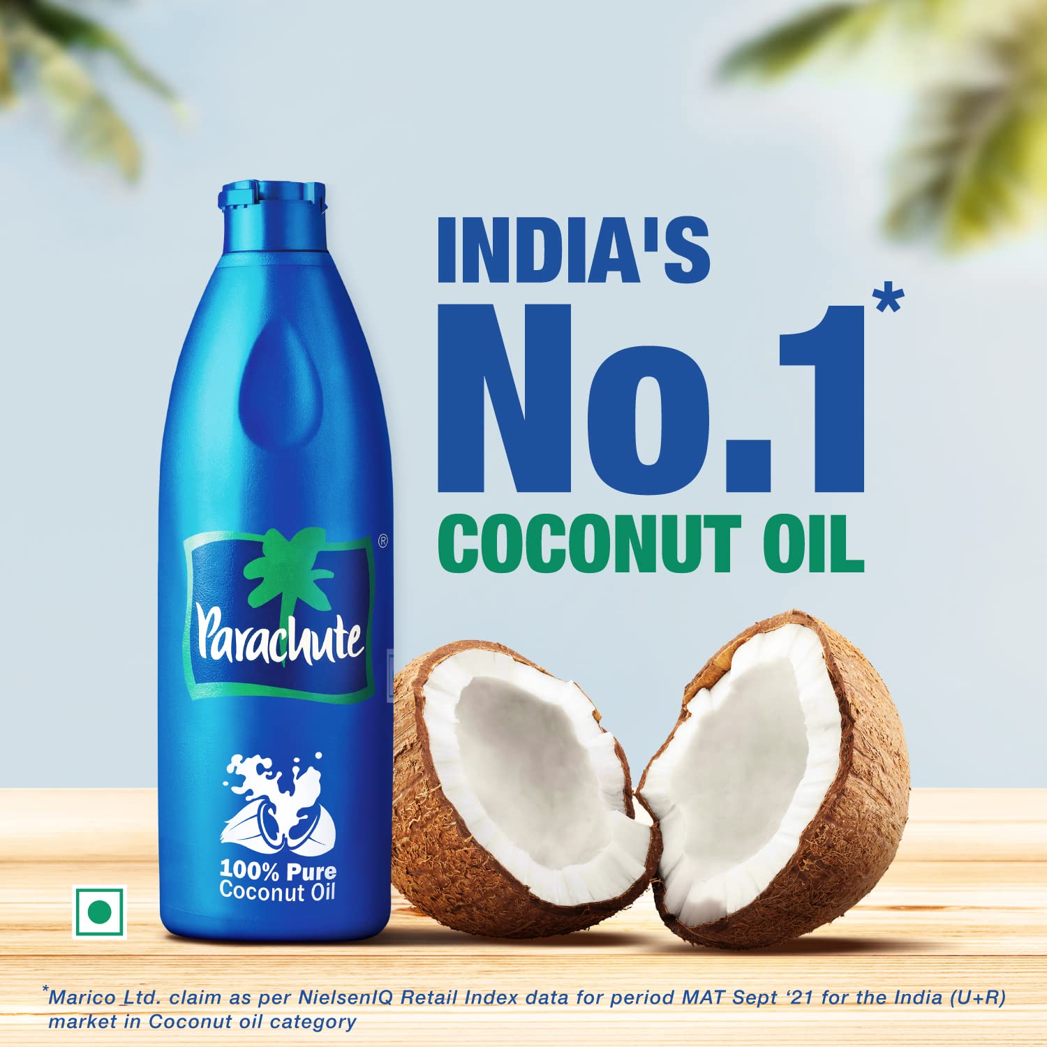Parachute Coconut Oil - 100 ml (Bottle) – view 2