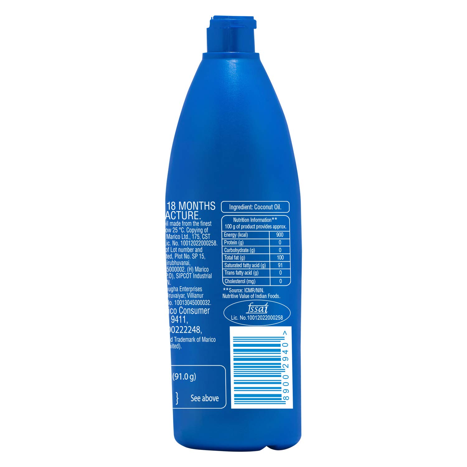 Parachute Coconut Oil - 100 ml (Bottle) – view 7