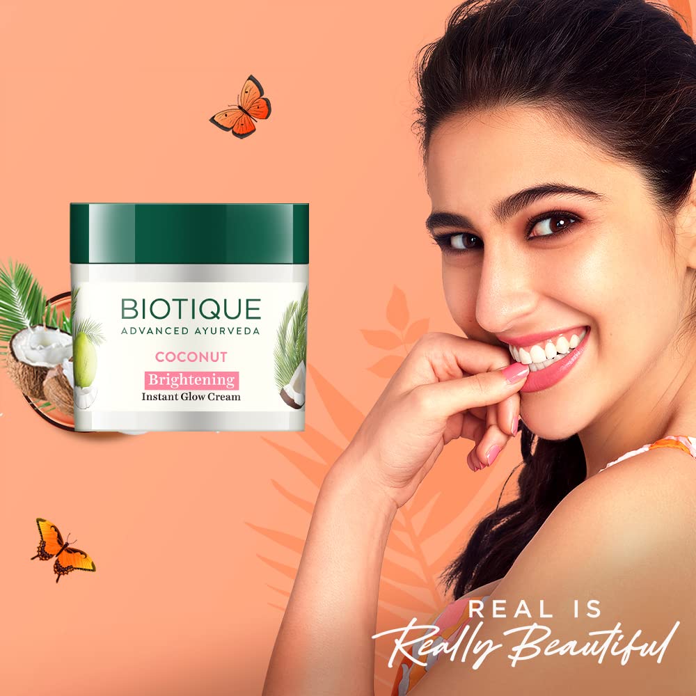 Biotique Coconut Brightening Instant Glow Cream – view 2