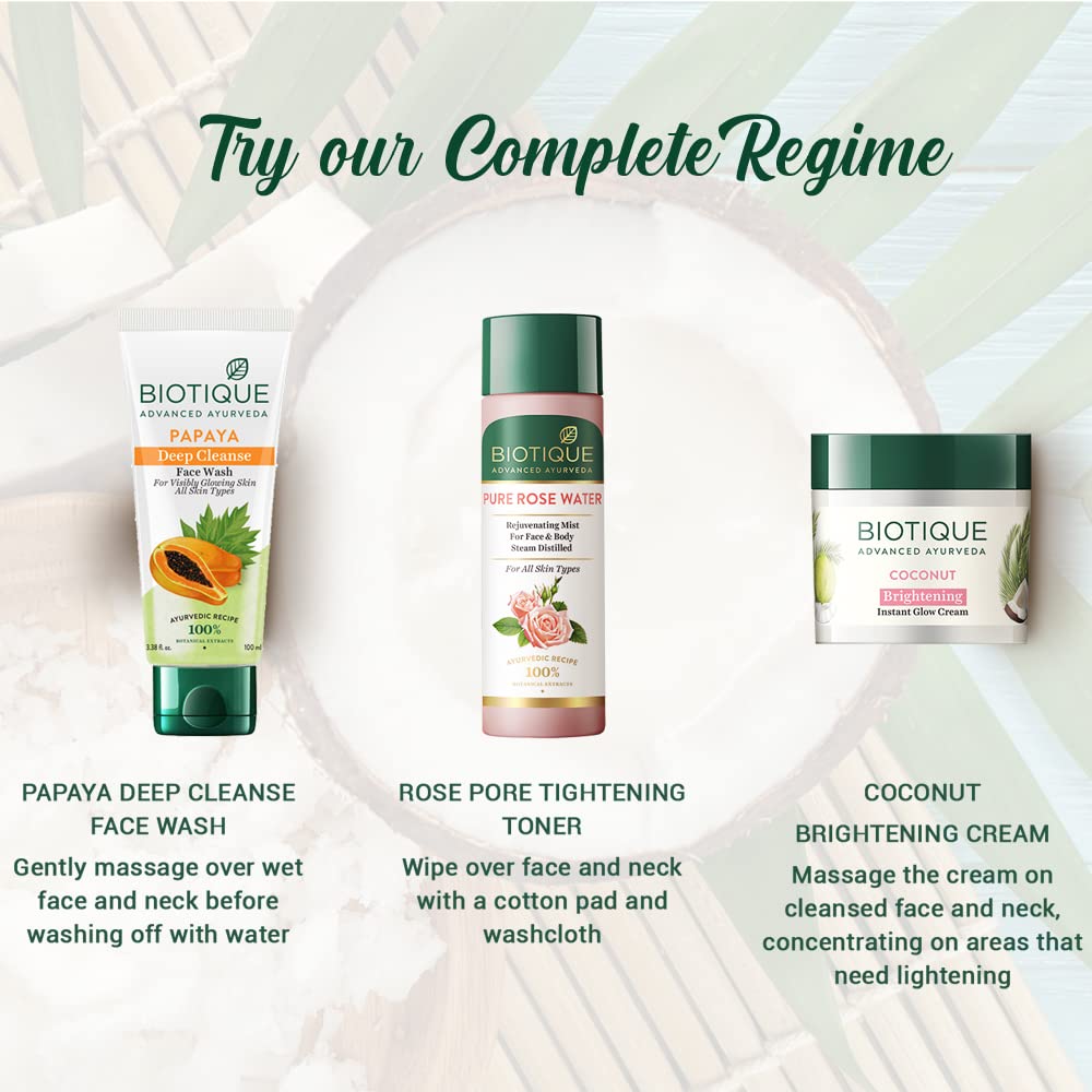 Biotique Coconut Brightening Instant Glow Cream – view 8