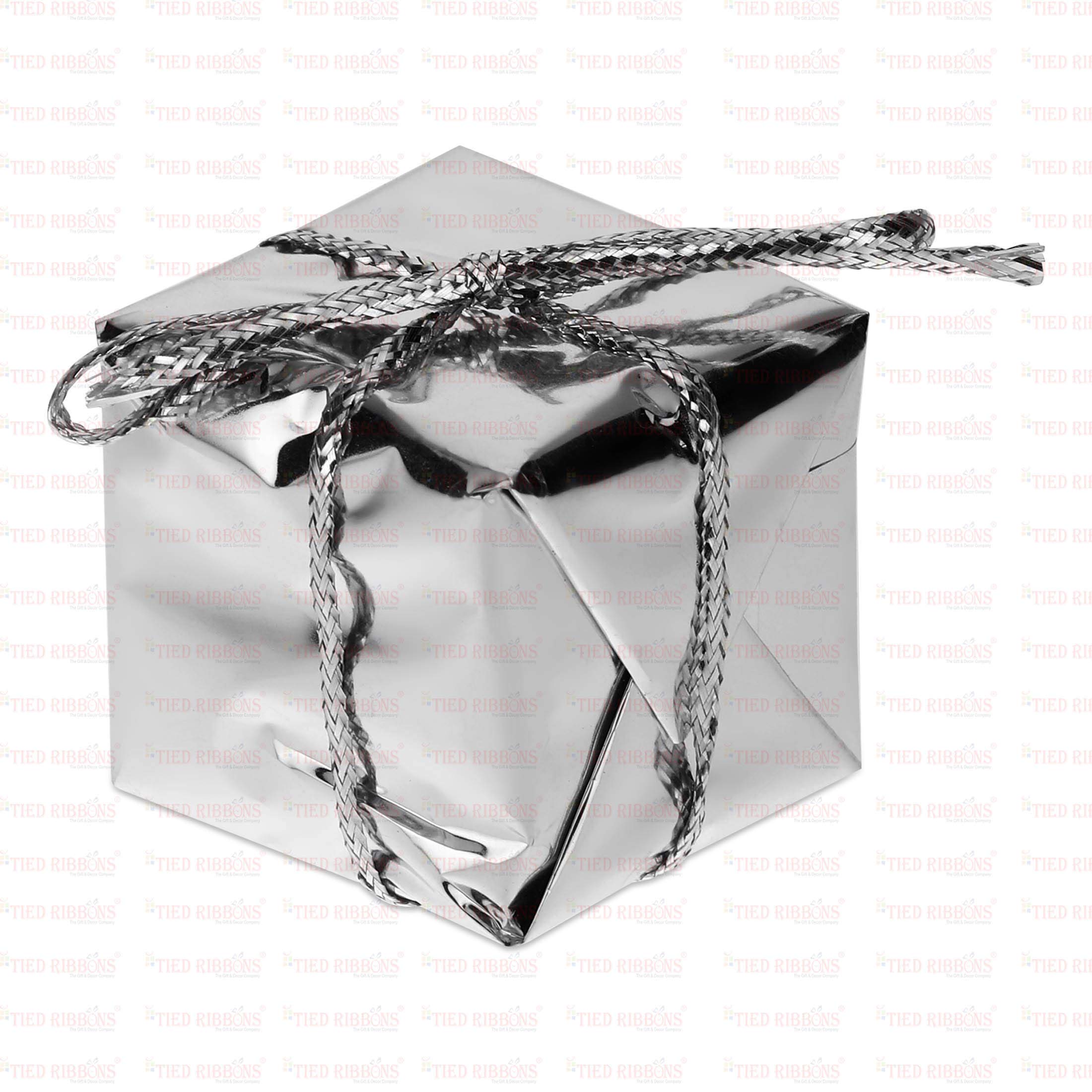 TIED RIBBONS Christmas Tree Decoration Items Small Gift Box Pack of 24 Hanging Ornaments Props Accessories Xmas Decor - Christmas Decorations Items for Home – view 5