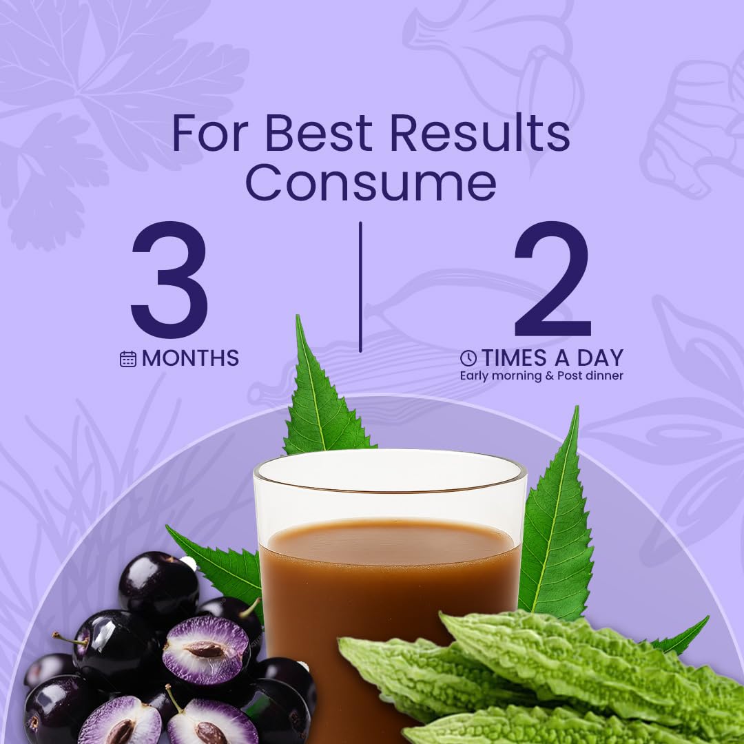 Krishna's Karela Jamun Neem Juice - 1000 ml – view 7