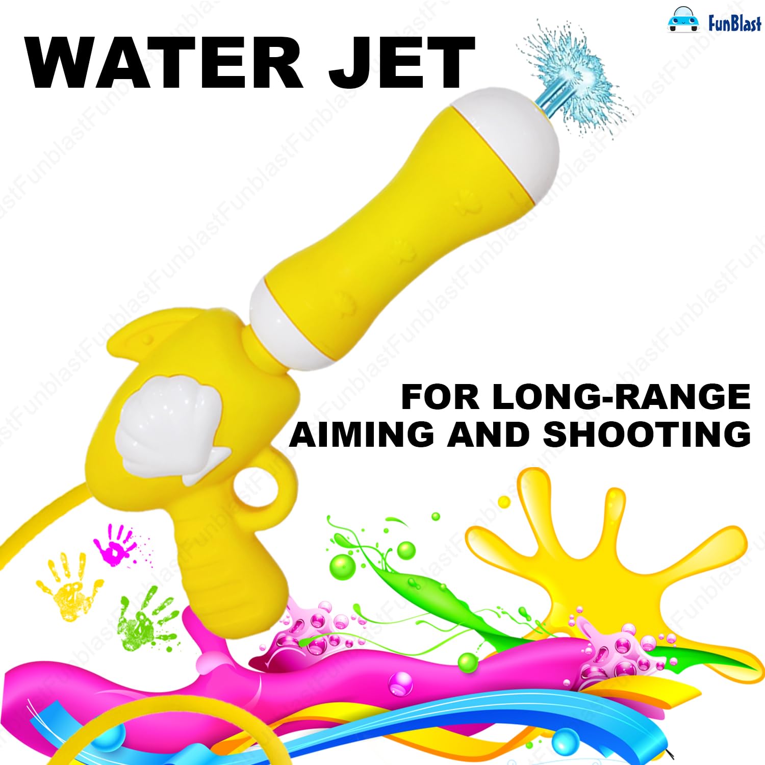 FunBlast Unicorn Holi Pichkari for Kids - High Pressure Water Gun Toy for Kids with Water Tank, Holi Gun, Pichkari Water Gun, Tank Capacity – view 7