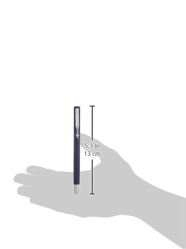 Parker Vector Standard Chrome Trim Calligraphy Fountain Pen – view 3