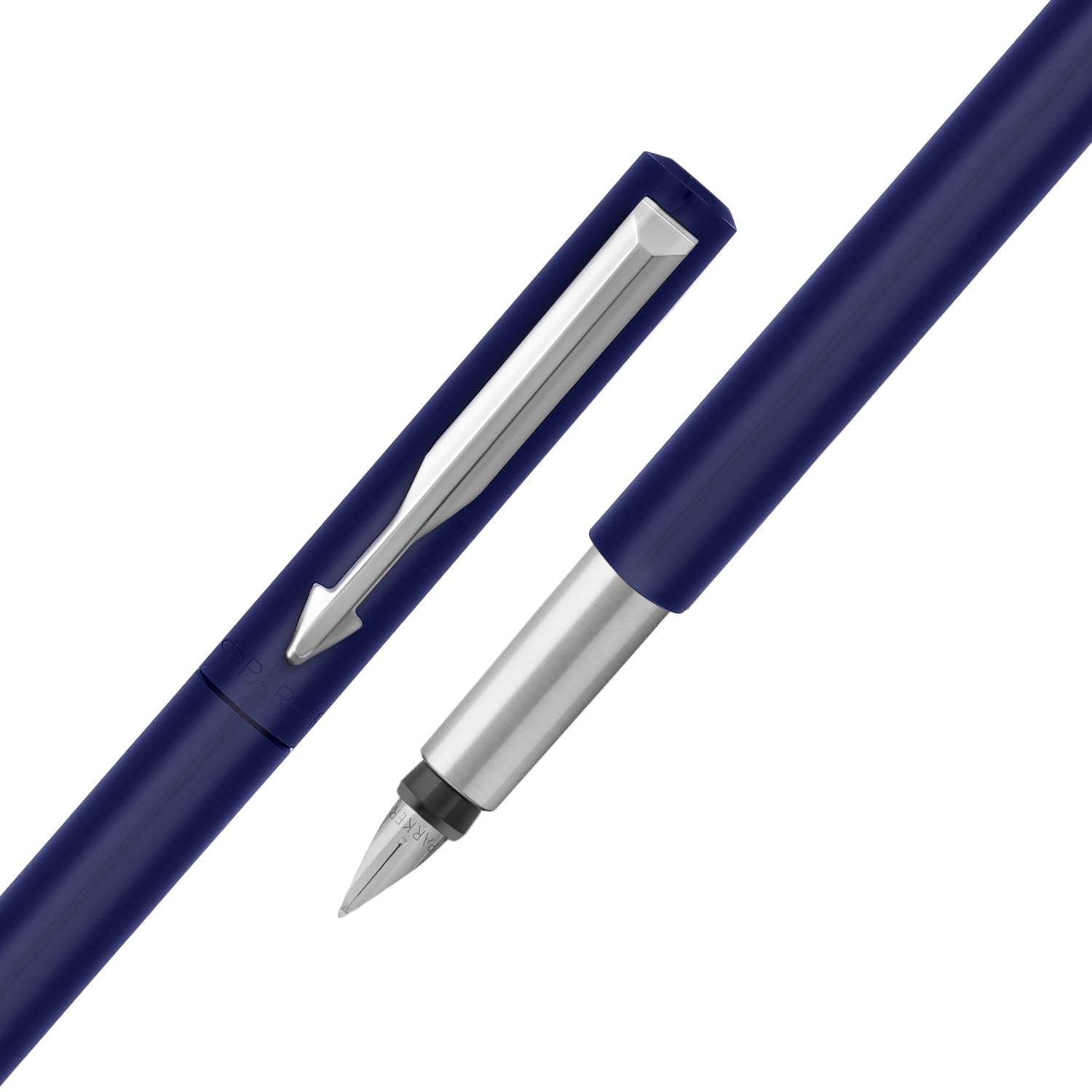 Parker Vector Standard Chrome Trim Calligraphy Fountain Pen – view 6