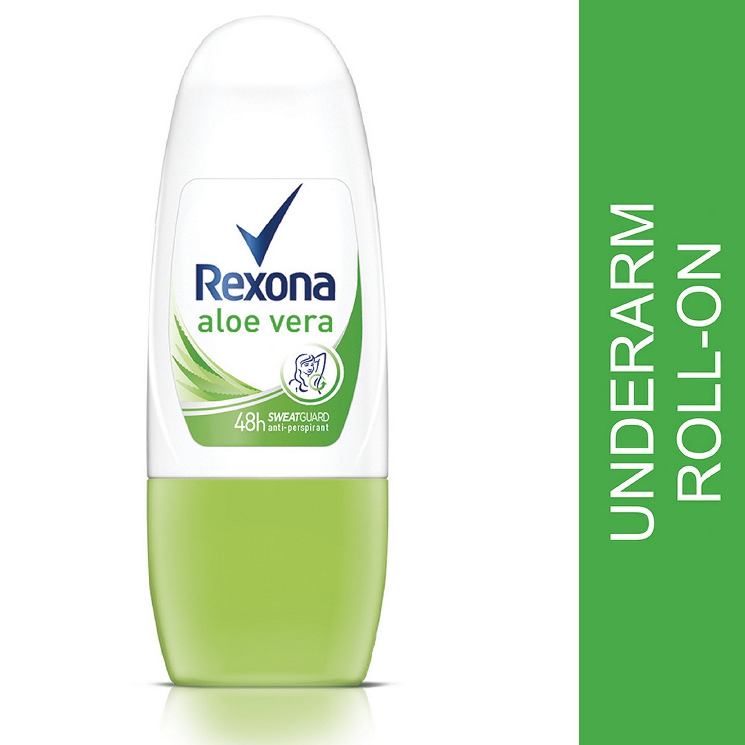Rexona Aloe Vera Underarm Odour Protection Roll On for Unisex, 25ml – view 2