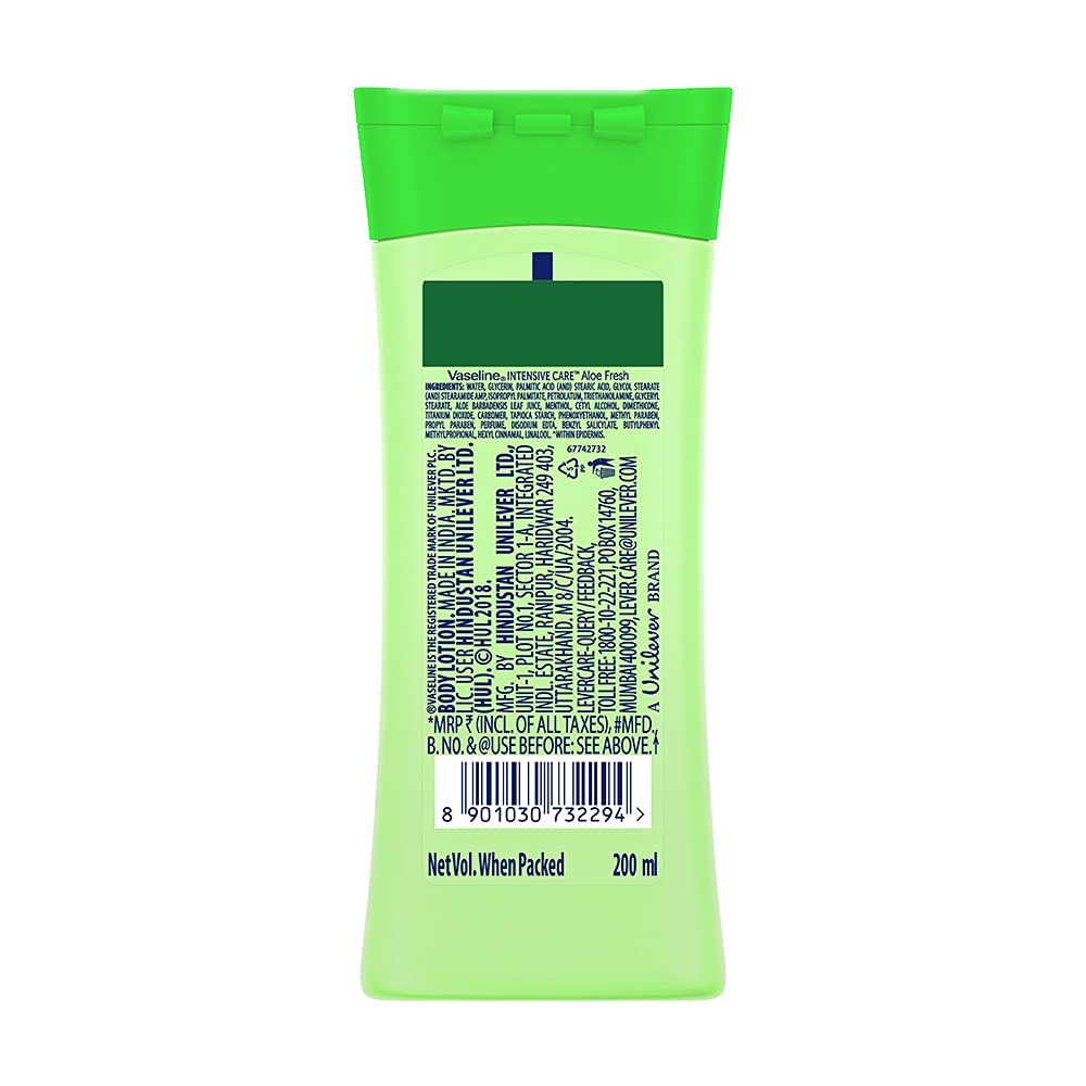 Vaseline Intensive Care Aloe Fresh Body Lotion 200 ml – view 2
