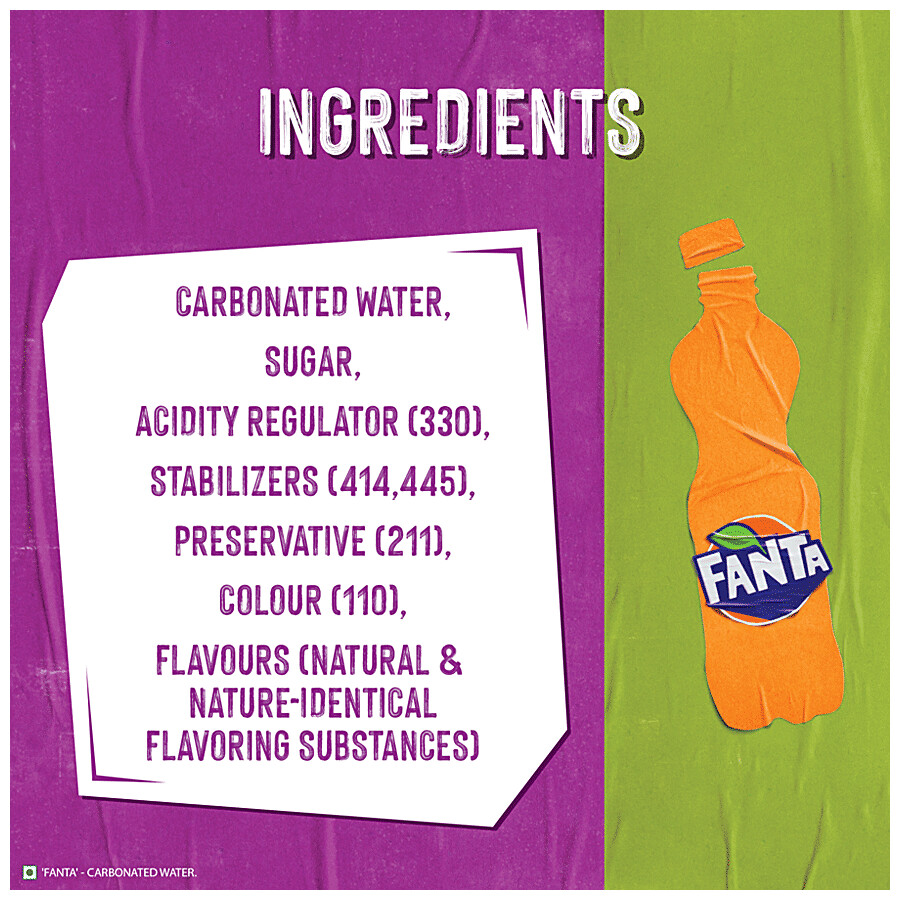 Fanta Soft Drink - Orange Flavoured, Refreshing 300 ml – view 3