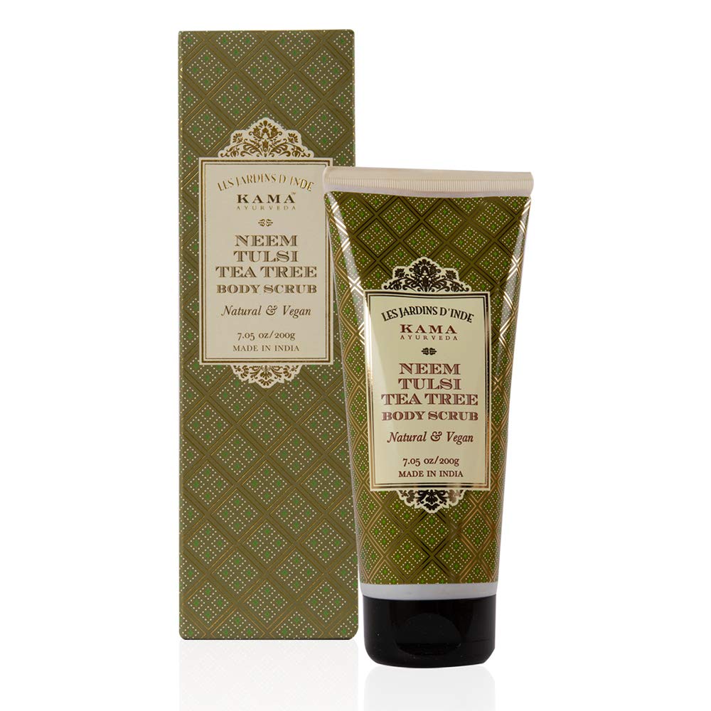 Kama Ayurveda Neem Tulsi Tea Tree Body Scrub, 6.7 Fl Oz – view 3