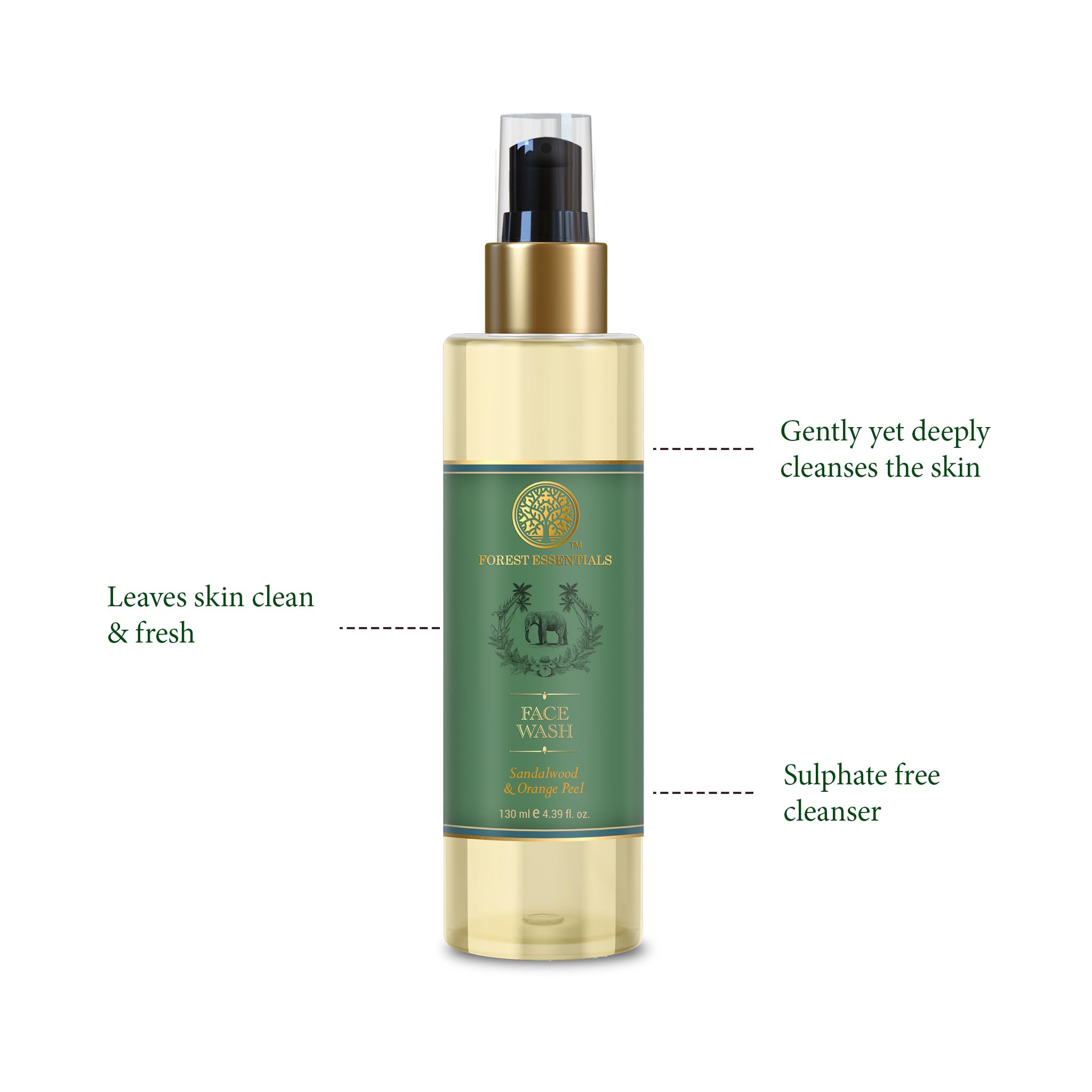 Forest Essentials Hydrating Facial Moisturiser Sandalwood & Orange Peel with SPF 25 – view 6