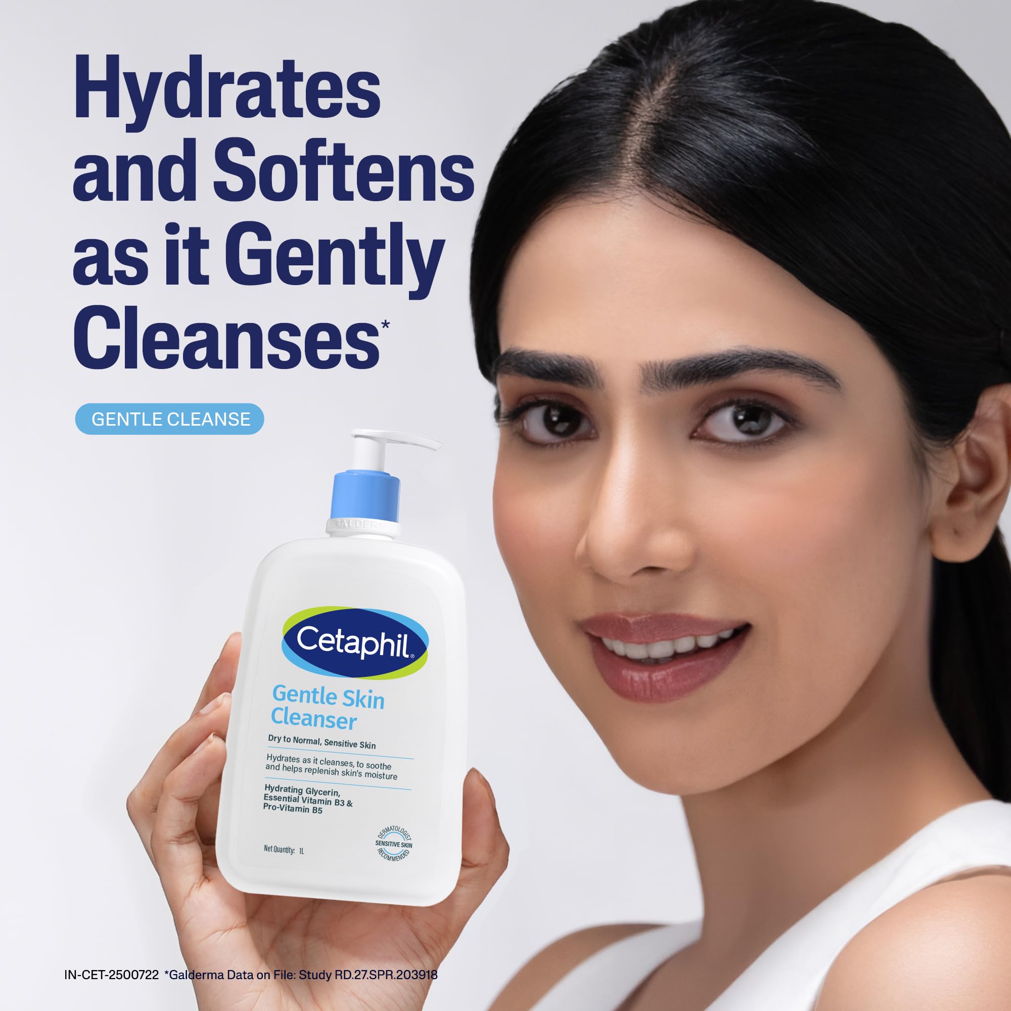 Cetaphil Gentle Skin Cleanser for Dry, Normal Sensitive Skin - 1000 ml – view 4