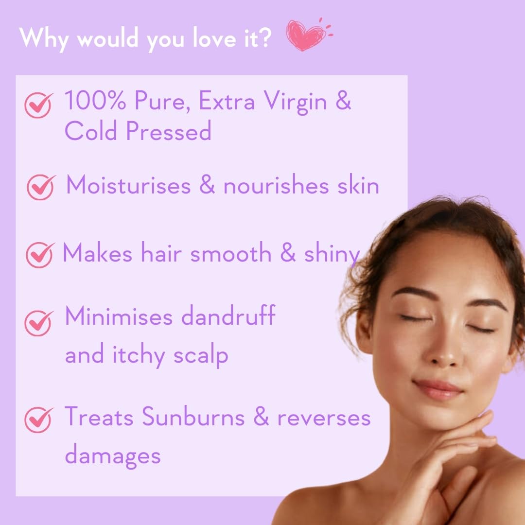 WishCare Pure Cold Pressed Natural Unrefined Jojoba Oil - Moisturizer for Skin, Hair and Nails - 100 Ml – view 2