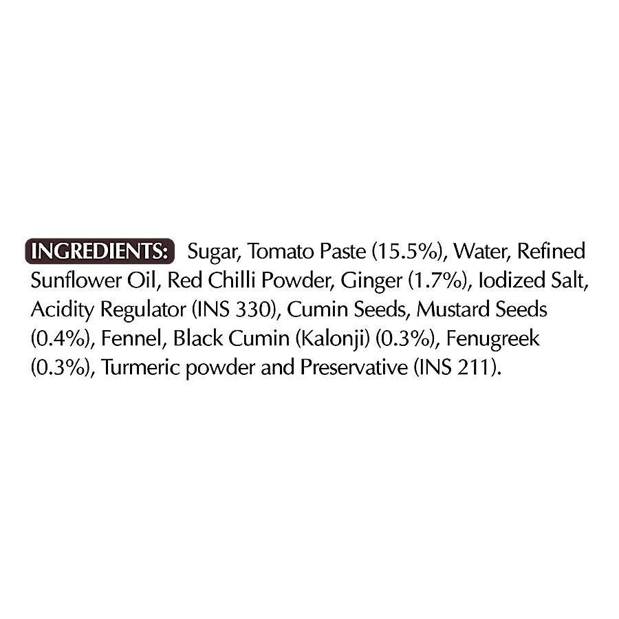 Dabur Hommade - Kalonji Tamatar Ki Chutney 200 g – view 4