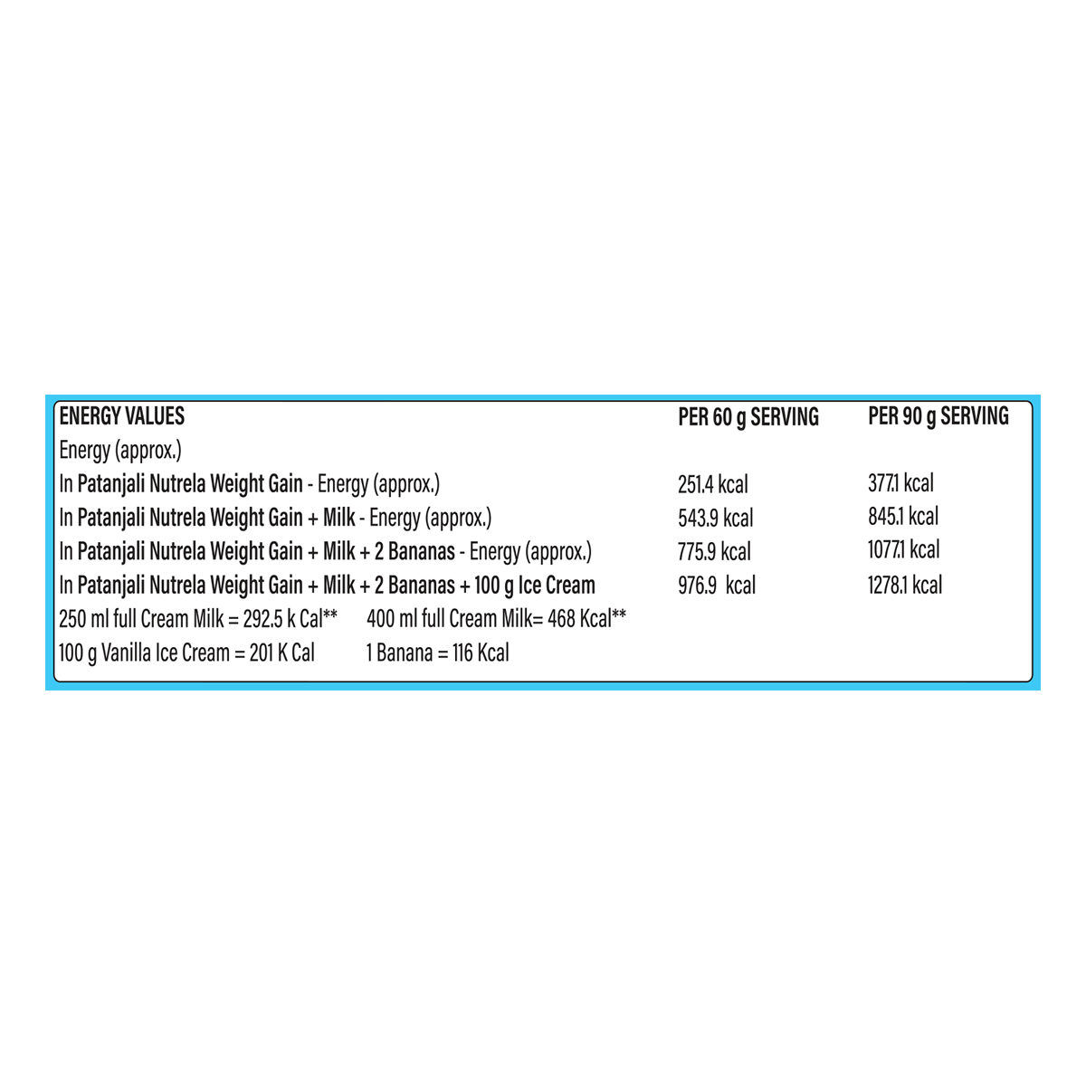 Patanjali Nutrela Weight Gain 500 g – view 5