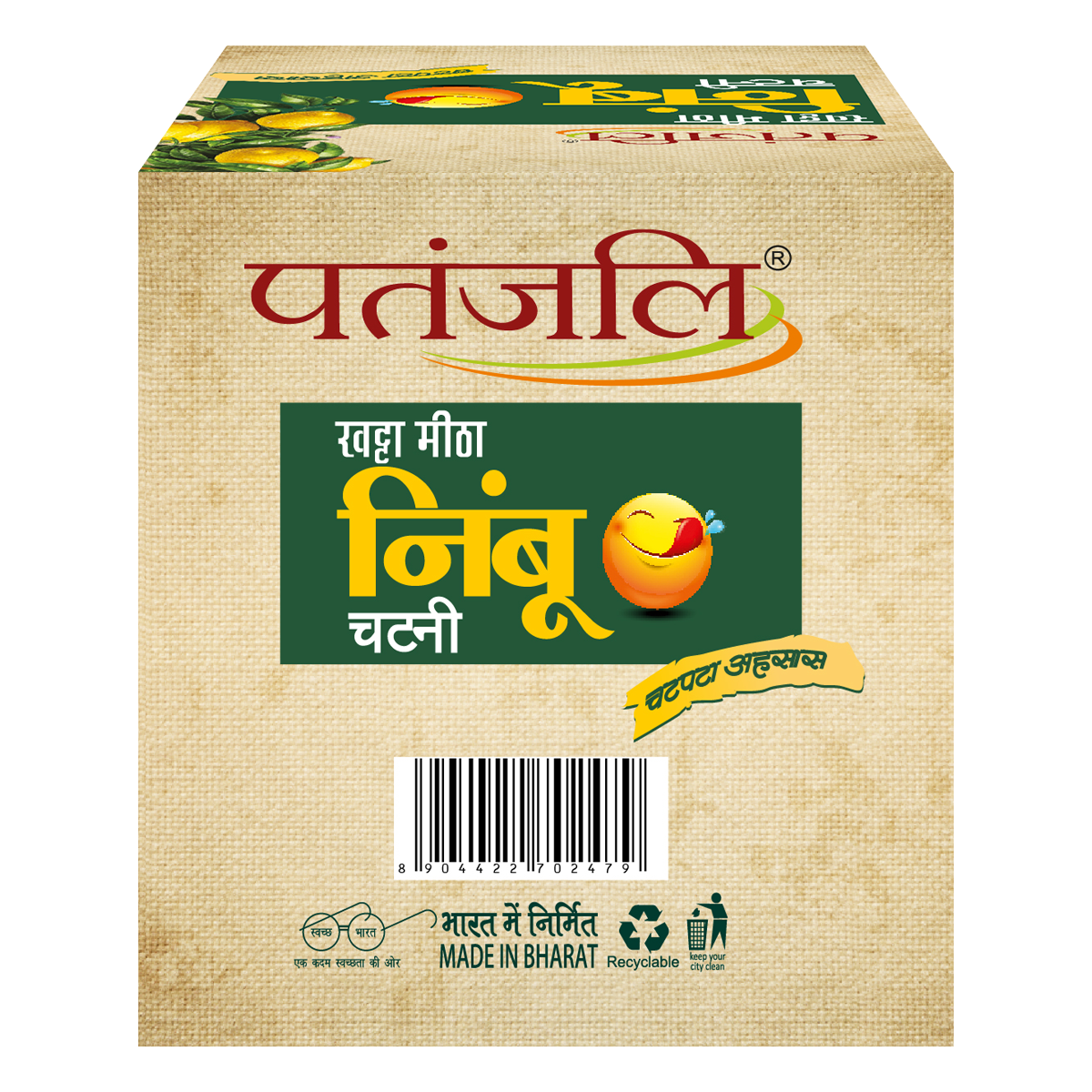 Patanjali Khatta Mitha Nimboo Chutney 250 g – view 3