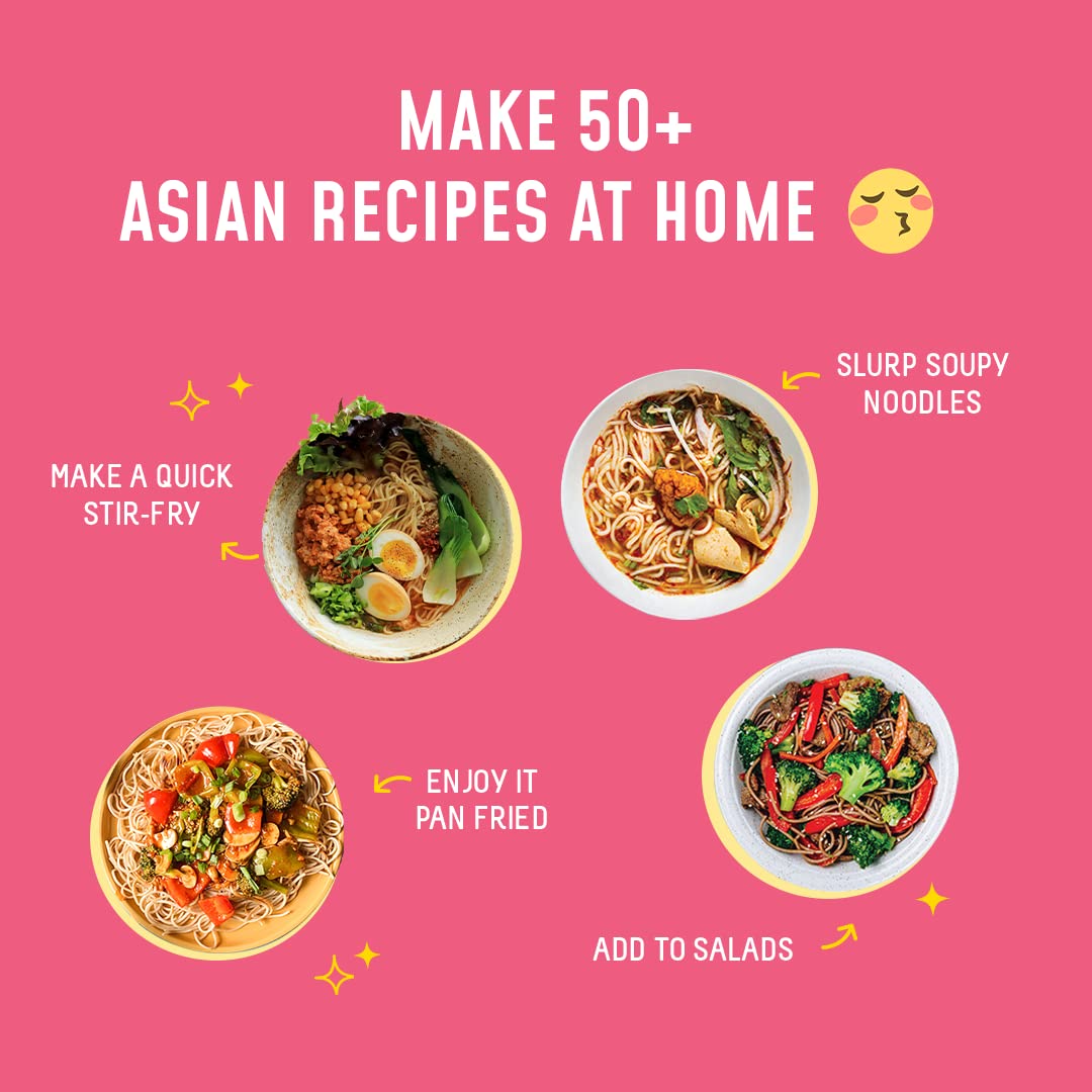 MasterChow Family Pack Noodles - 2 Whole Wheat, 2 Hakka, 2 Udon Noodles – view 5