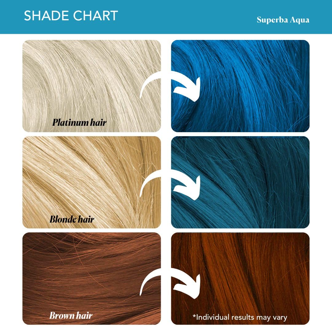Paradyes Semi-permanent Superba Aqua DIY Conditioner Based Hair Colour 120 gm and Lighten Up! Bleach Pack 30 Vol. for all Hair Types – view 7