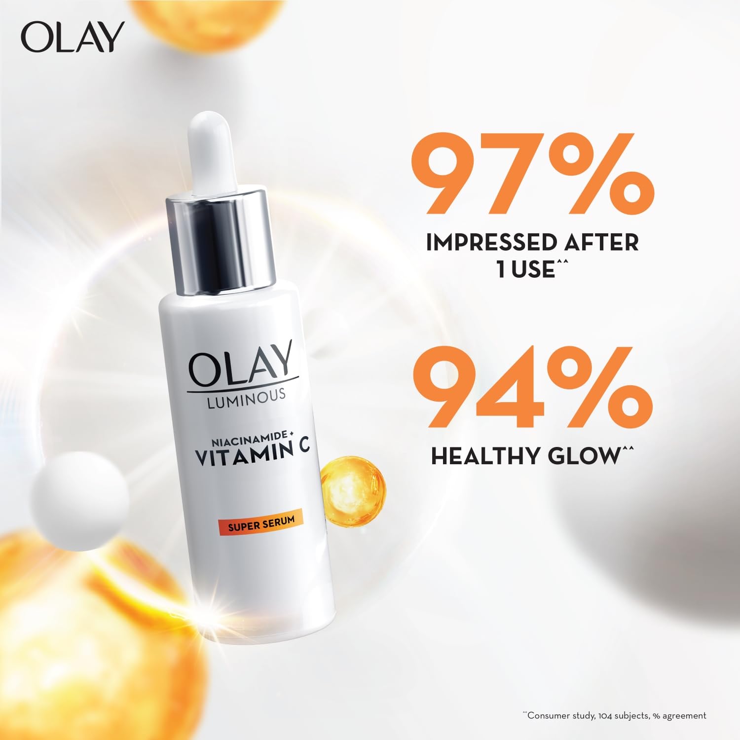 Olay Vitamin C Face Serum with Niacinamide l Even Glow & Smooth Texture l Normal, Oily, Dry & Combination Skin l Parabens & Sulphate-free l 30ml – view 6
